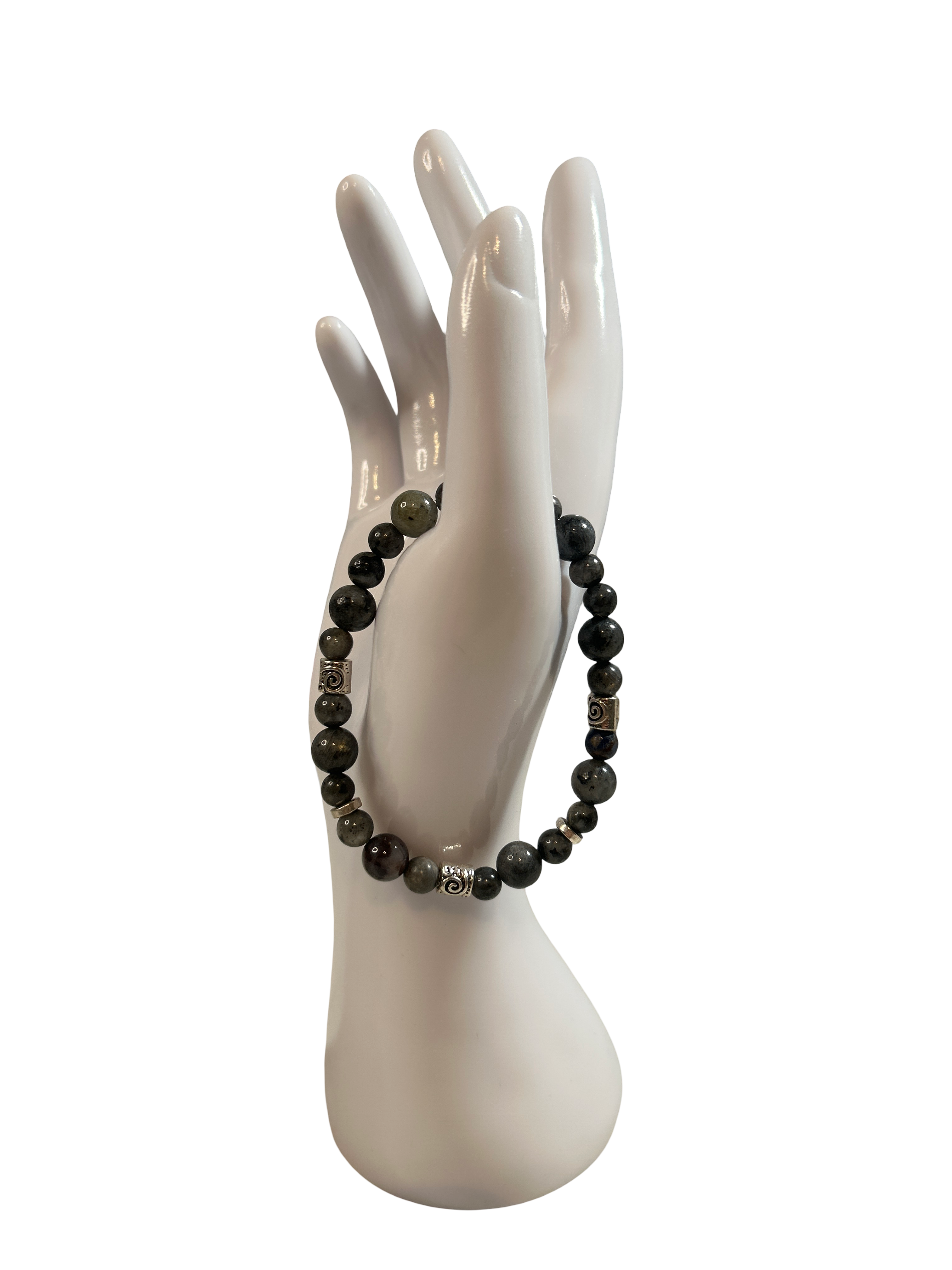 Bracelet homme Larvikite