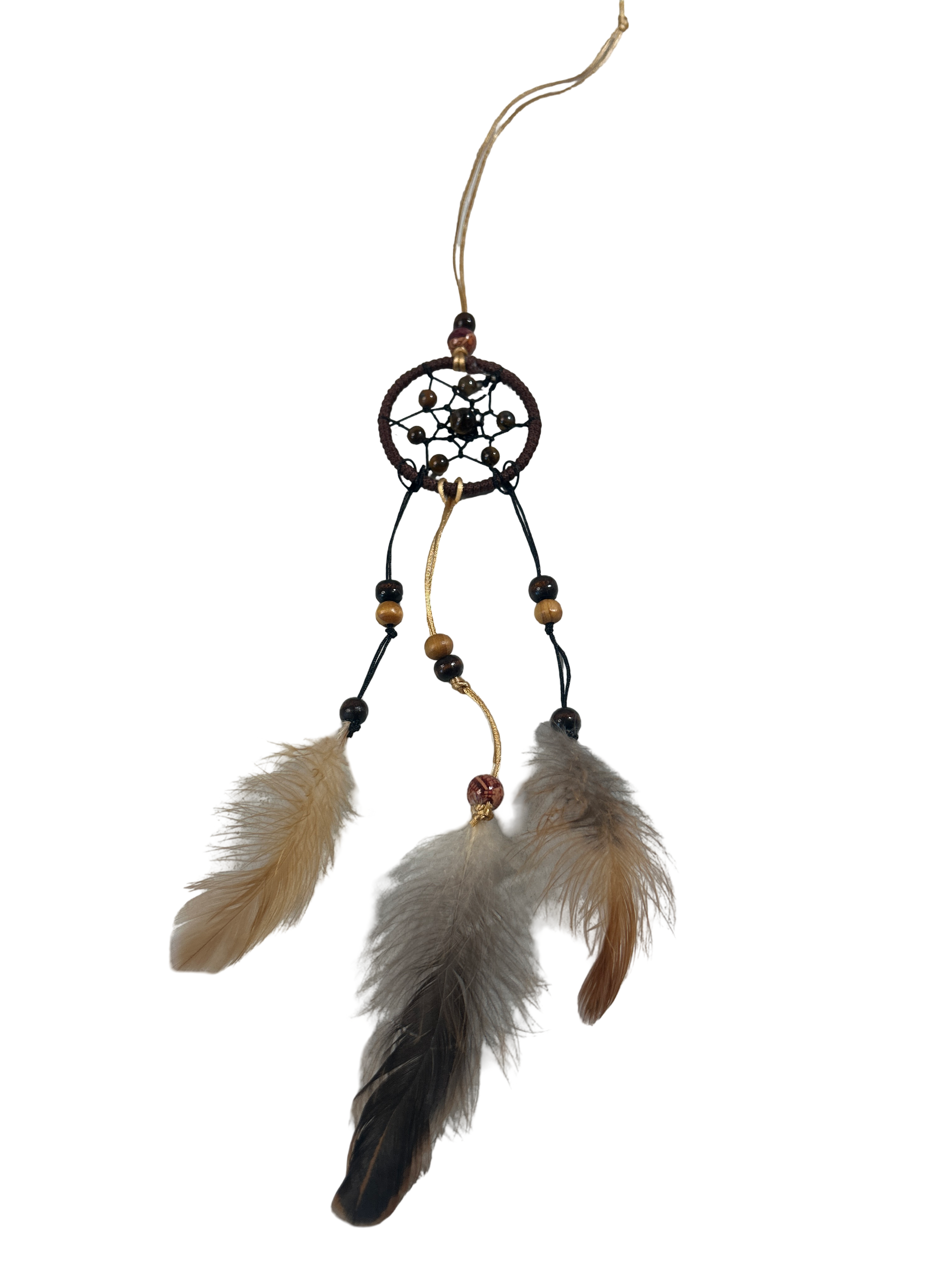 2 pouces capteur de rêve œil de tigre