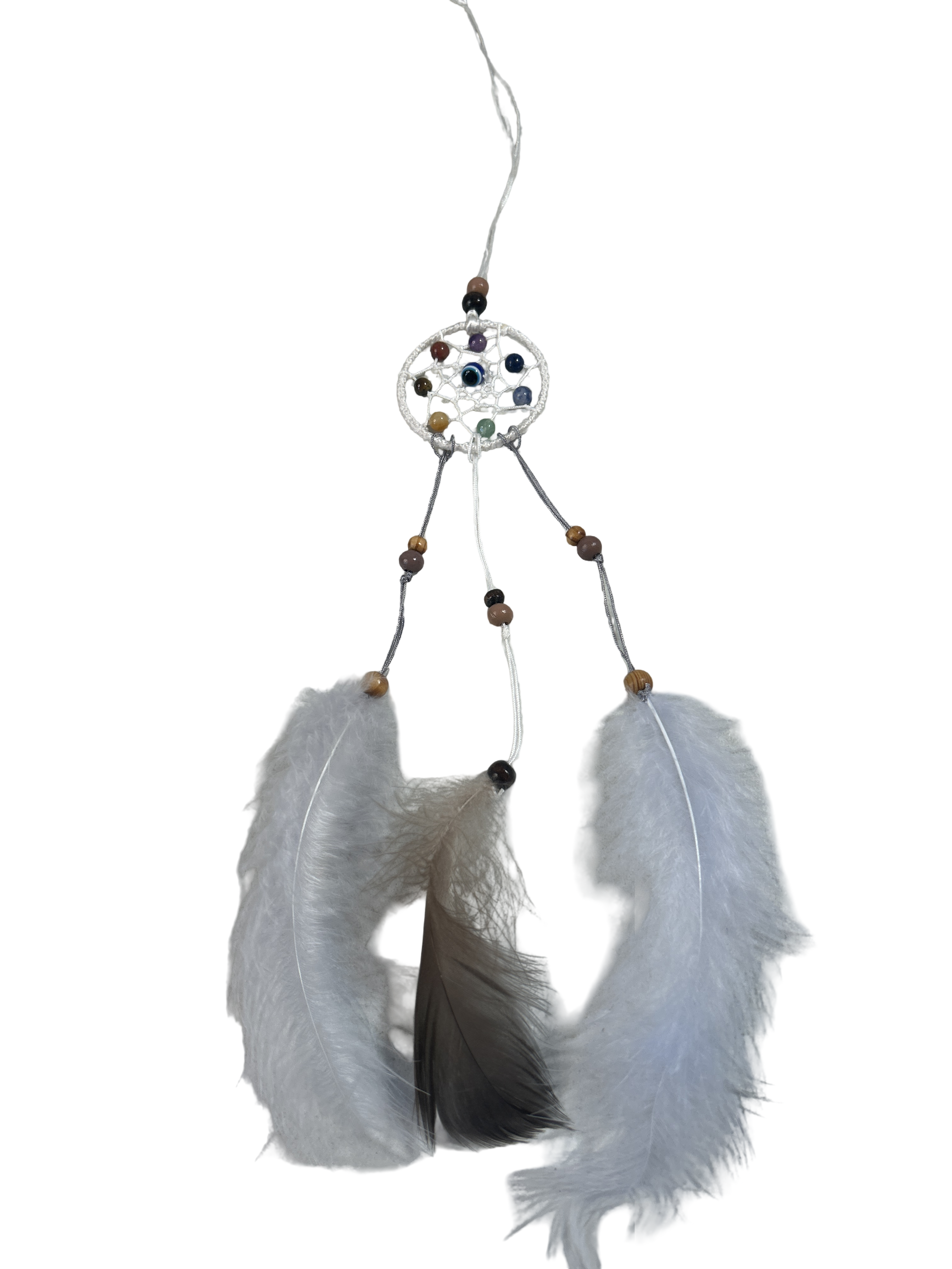 2 pouces capteur de rêve 7 chakras