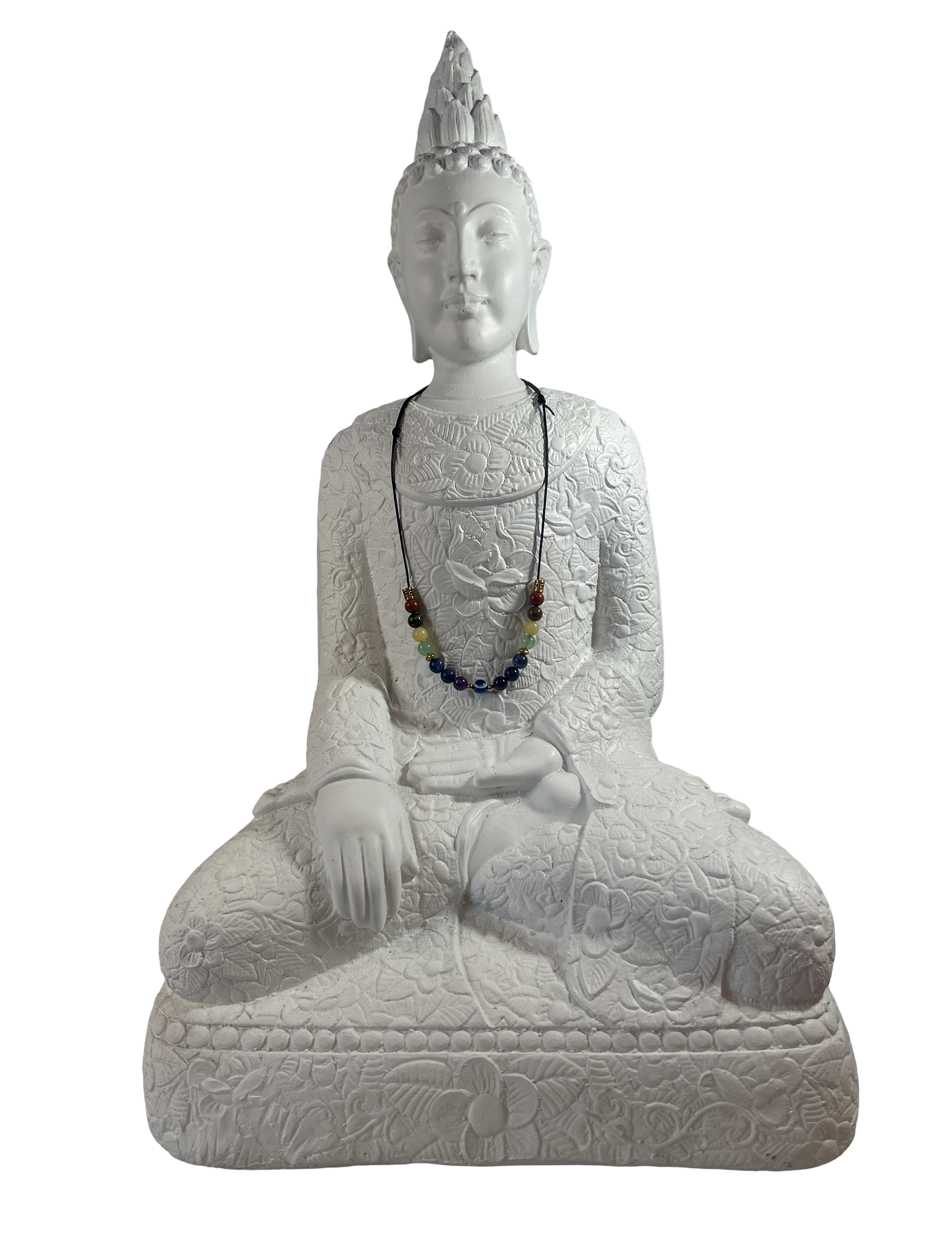 7 chakras collier ajustable or