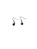 1 perle boucle d’oreille jaspe sang de dragon