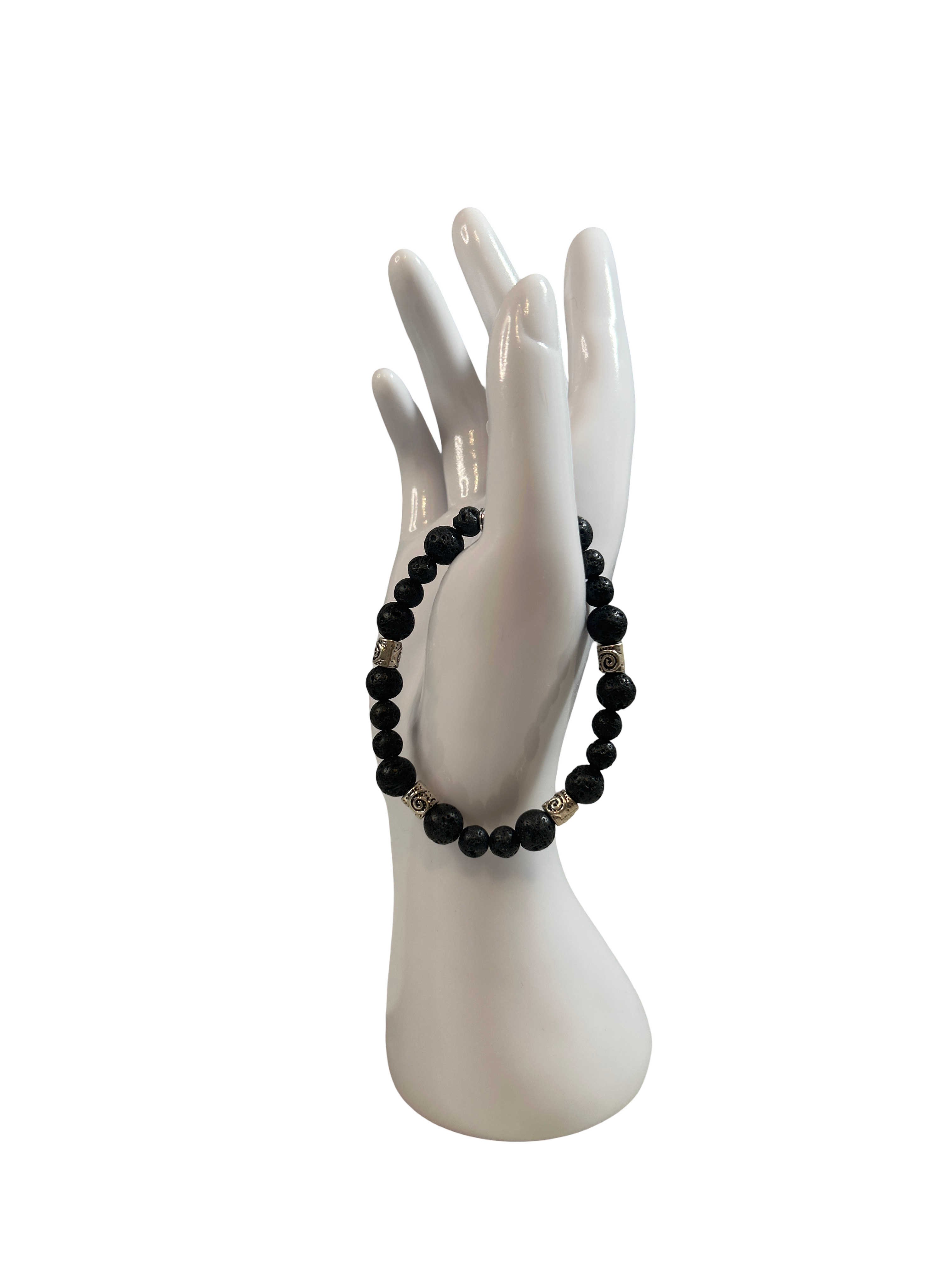 Bracelet homme pierre de lave