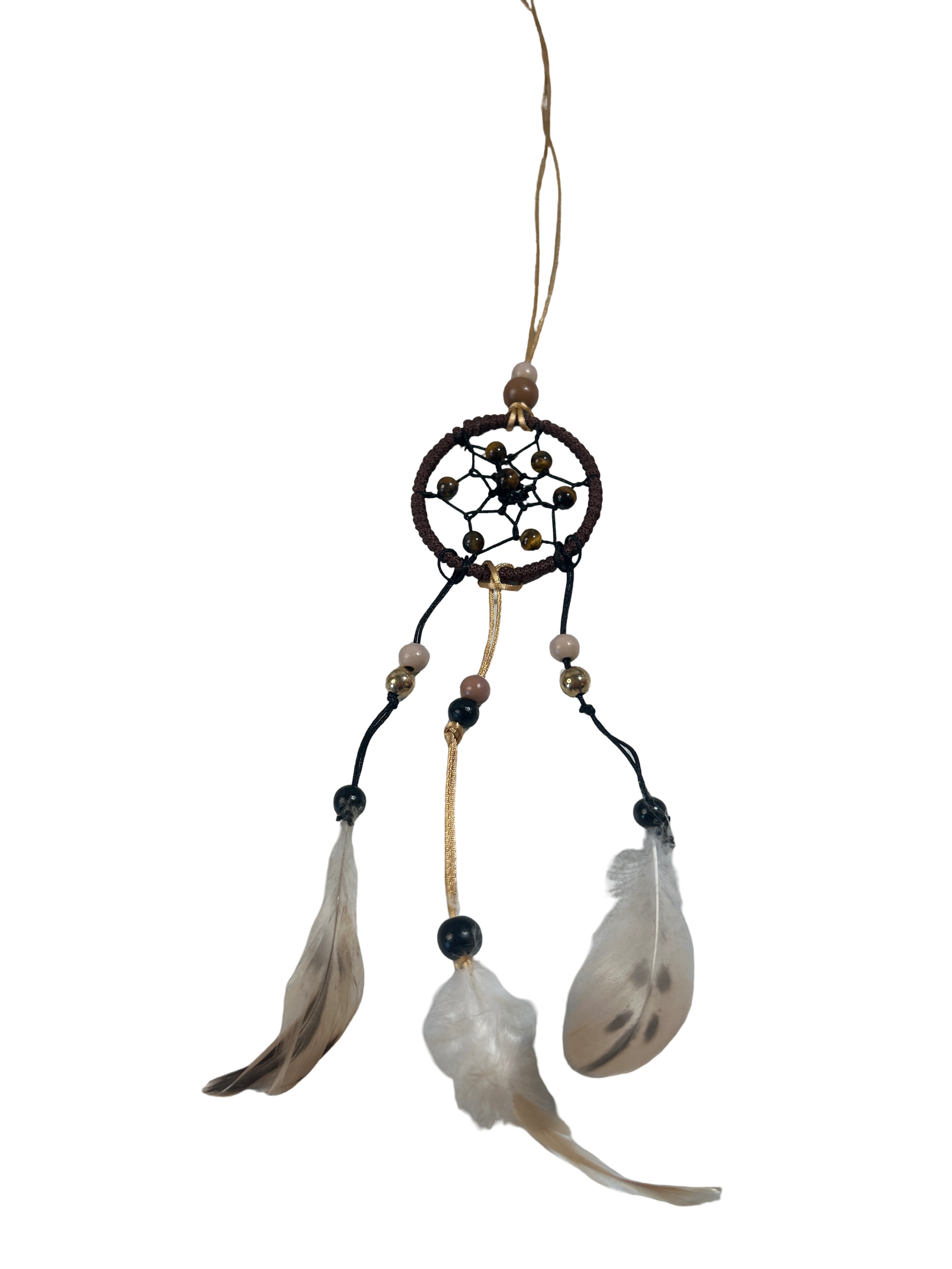 2 pouces capteur de rêve œil de tigre