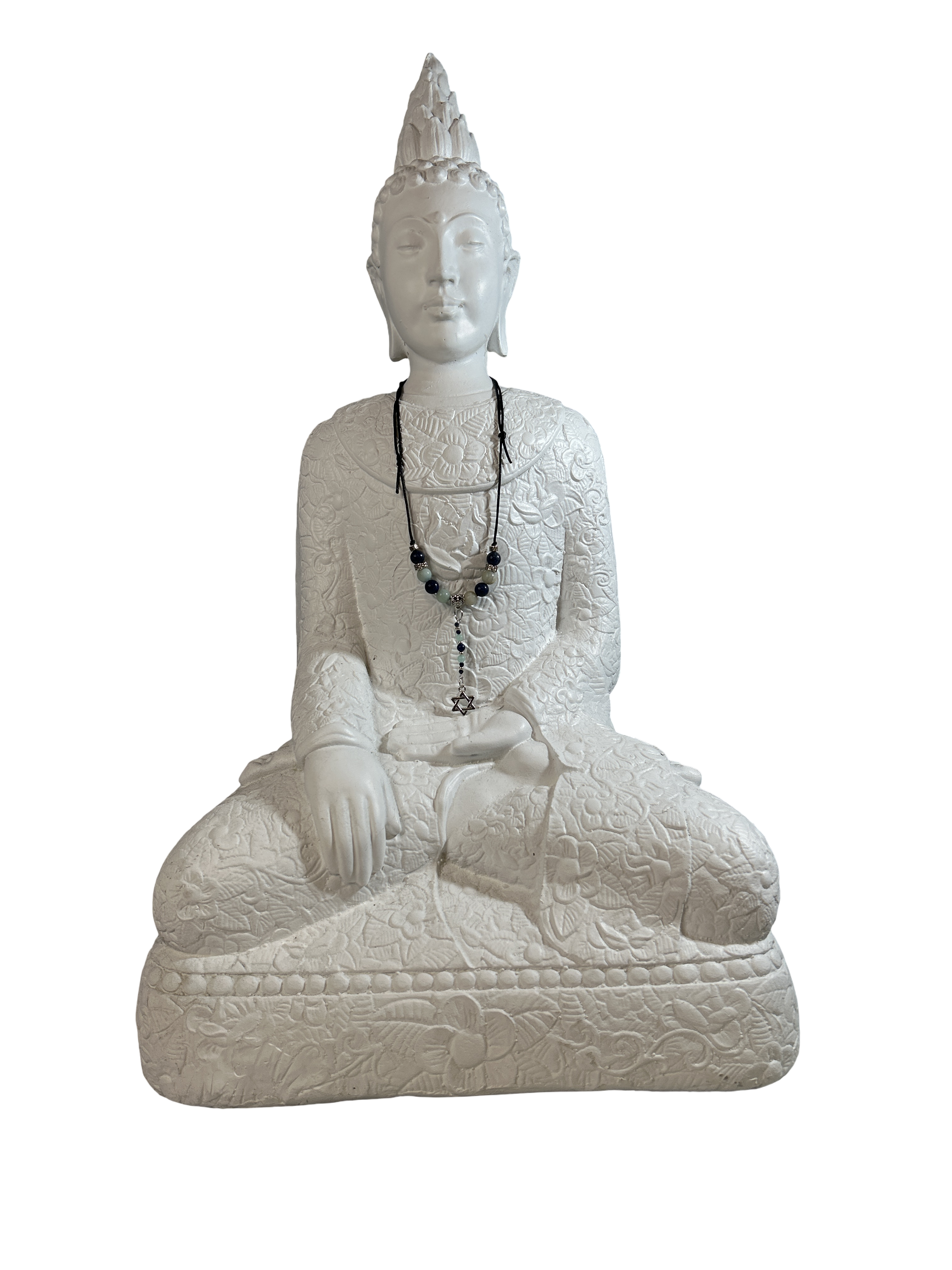 Collier ajustable amazonite et lapis lazuli