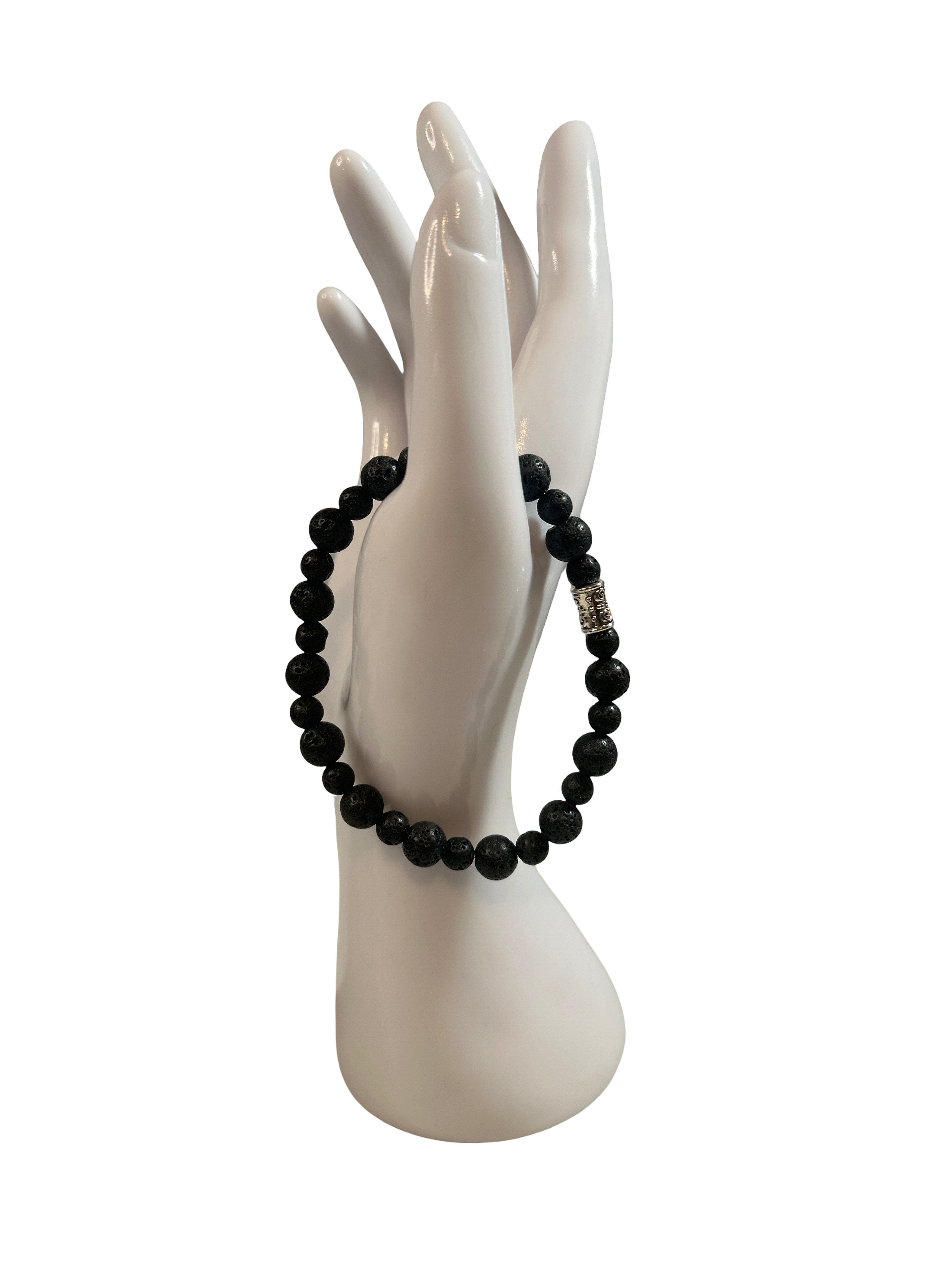 Bracelet homme pierre de lave