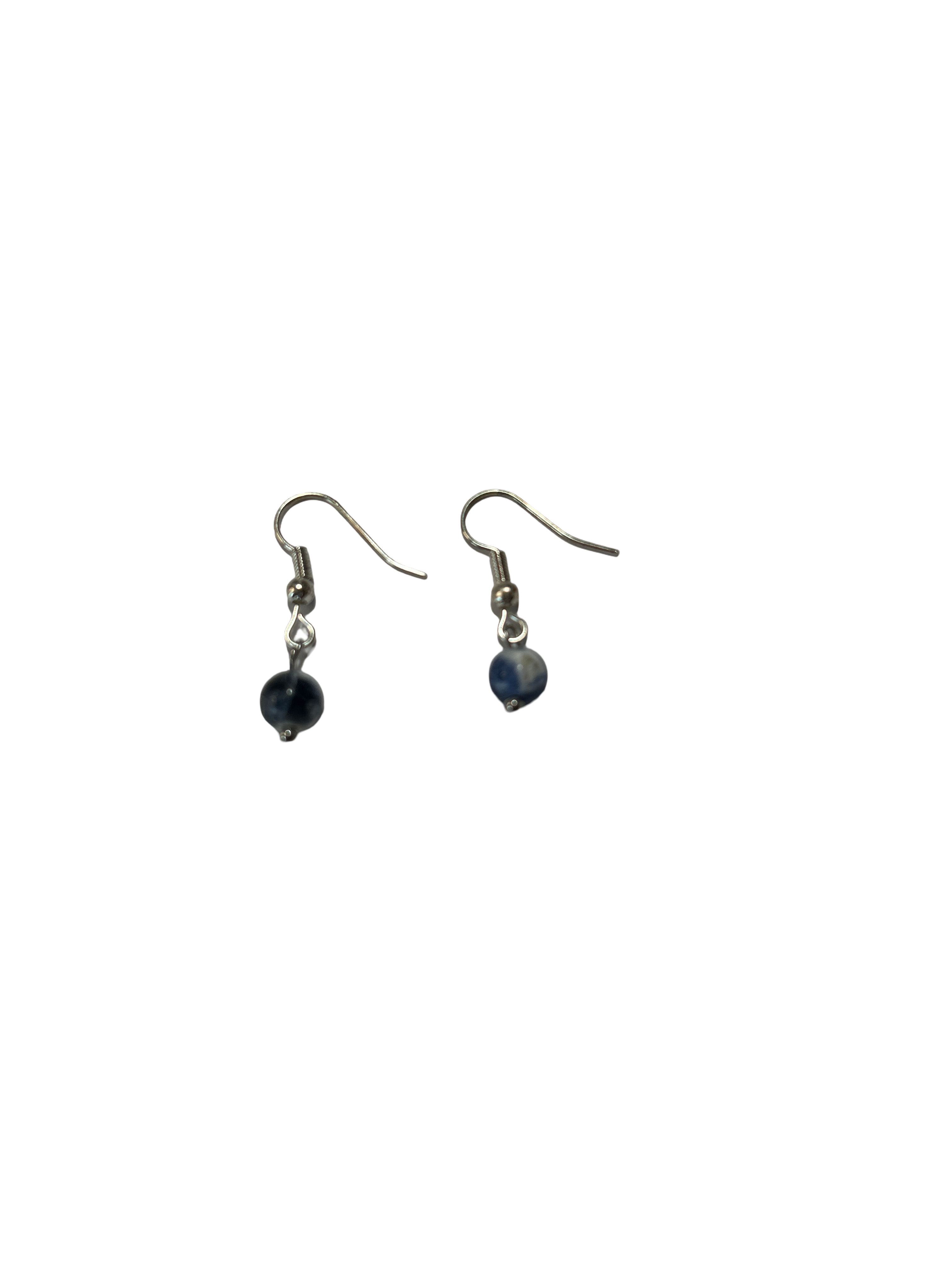 1 perle boucle d’oreille sodalite