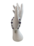Bracelet améthyste et pierre de lune