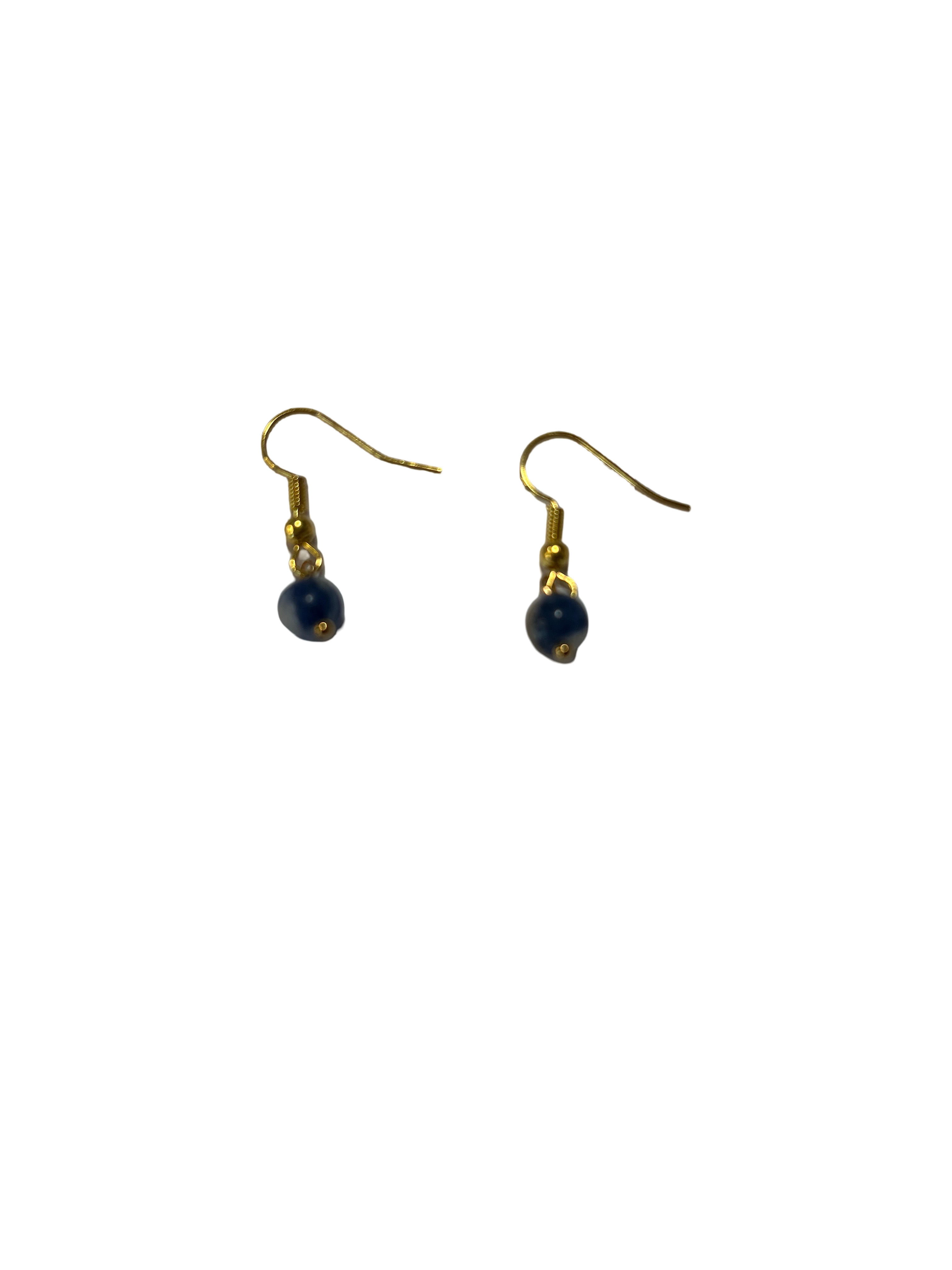 1 perle boucle d’oreille sodalite