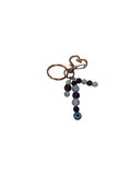 Porte clé améthyste et opaline