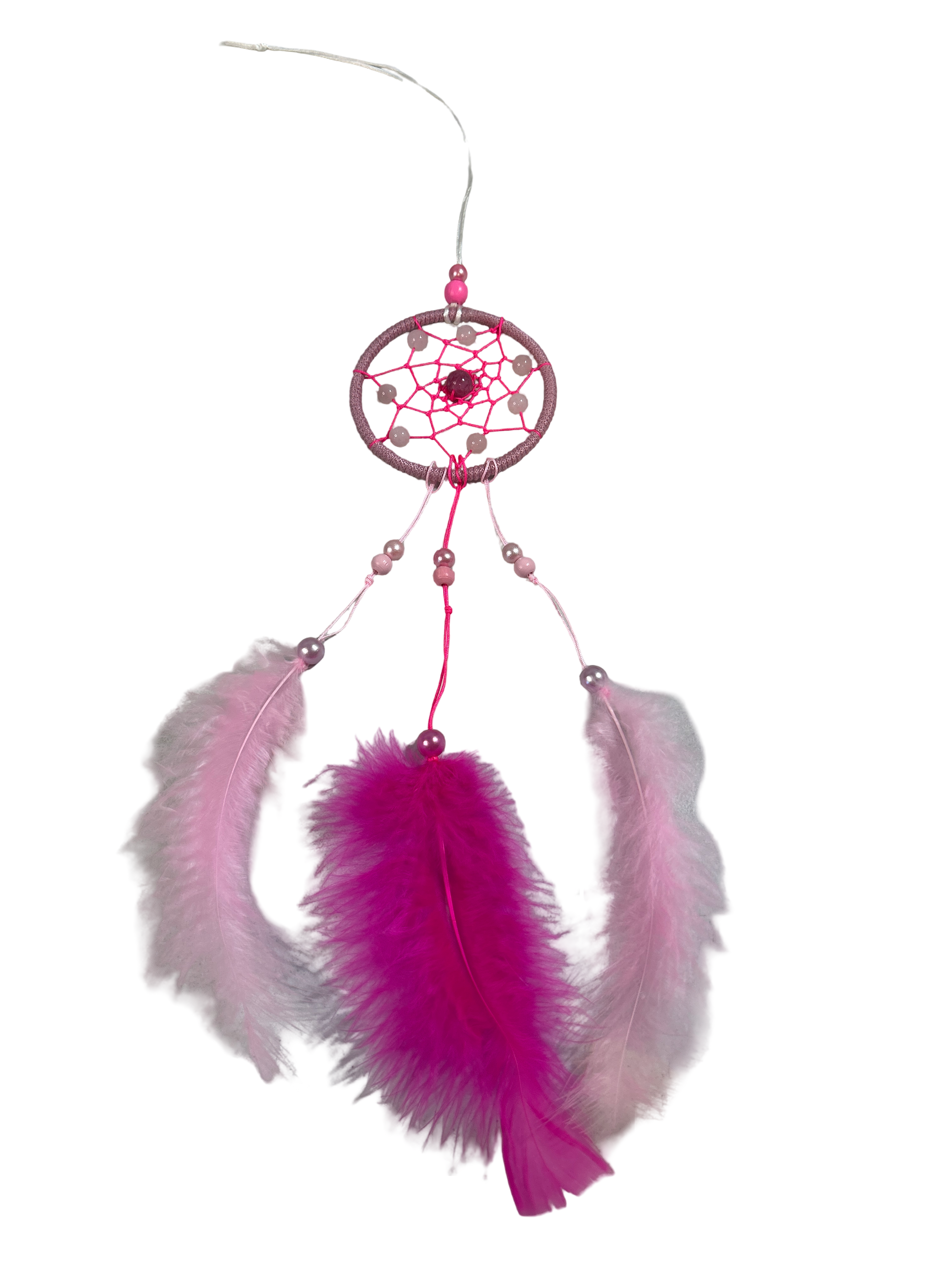 3 pouces capteur de rêve pierre de lune et améthyste