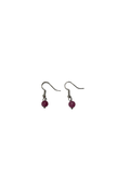 1 perle boucle d’oreille quartz fraise