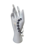Bracelet tressé Angélite et hématite
