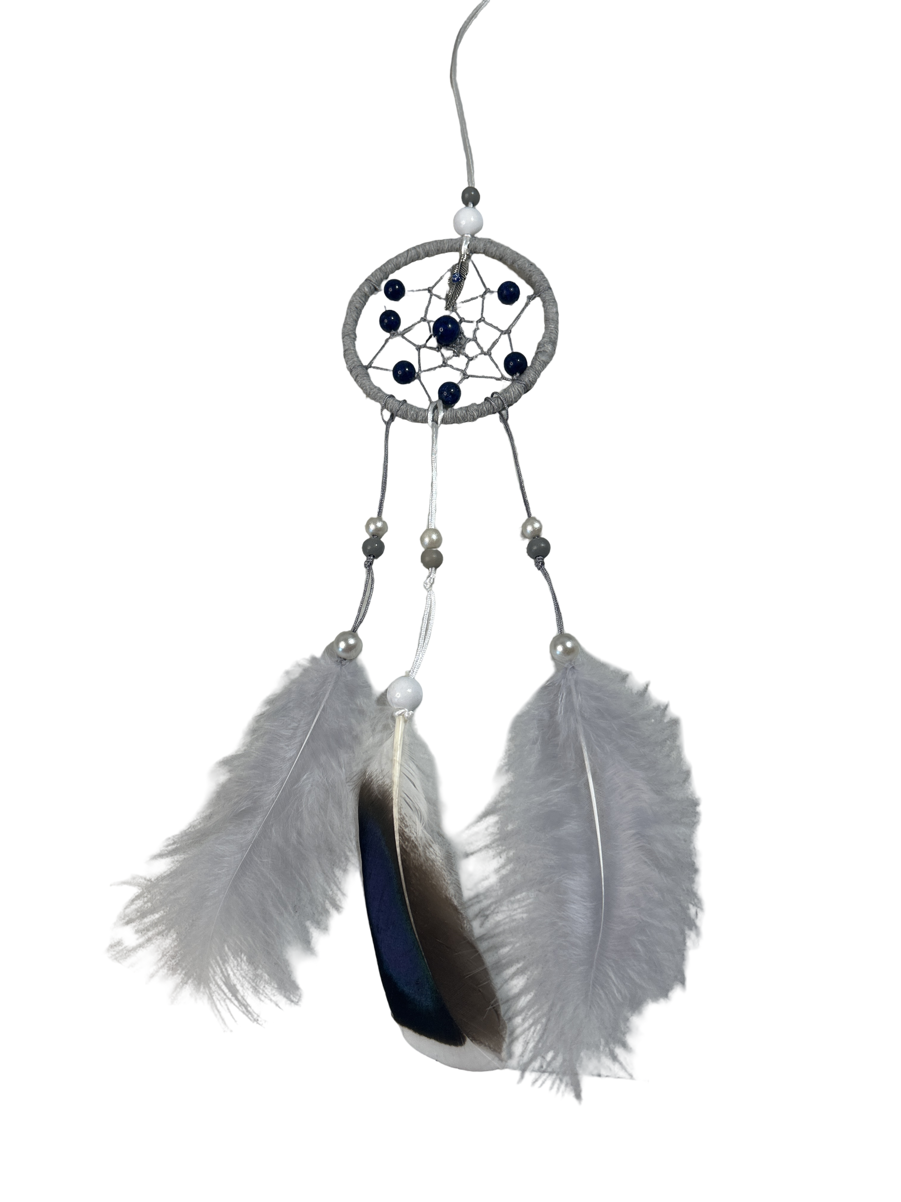 3 pouces capteur de rêve lapis lazuli