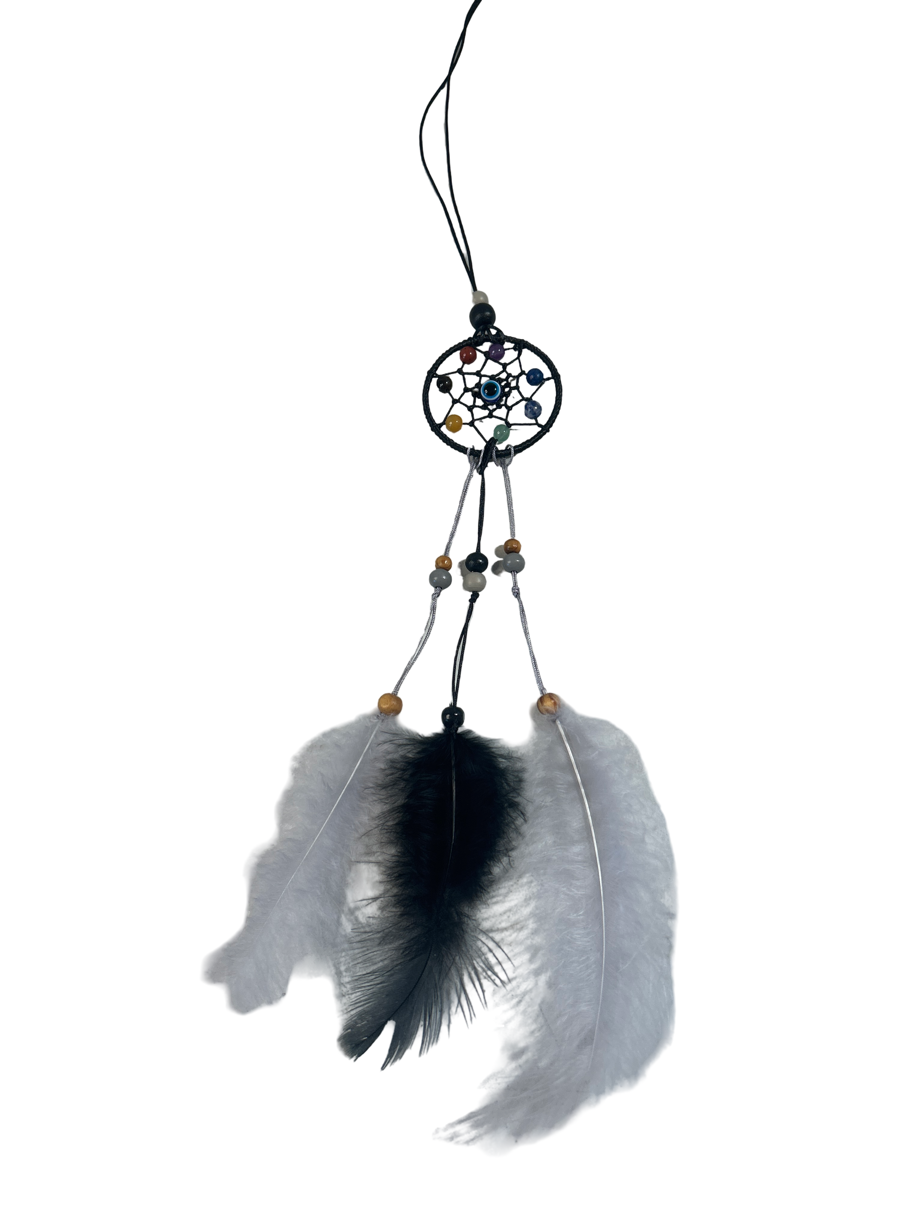 2 pouces capteur de rêve 7 chakras