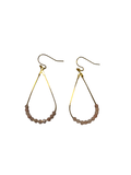 Boucle d’oreille pierre de soleil