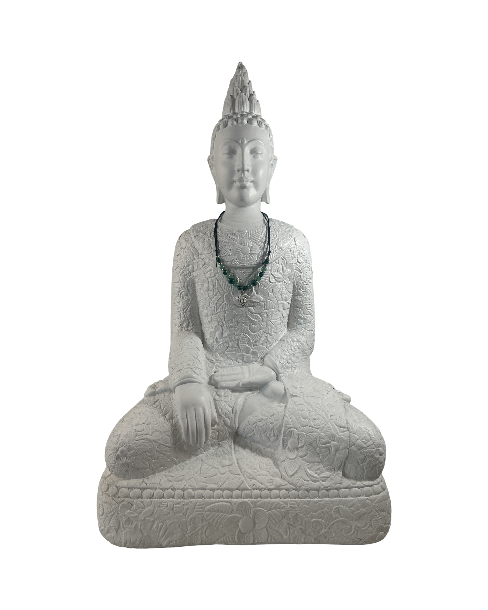 Collier enfants ajustable malachite et aventurine verte