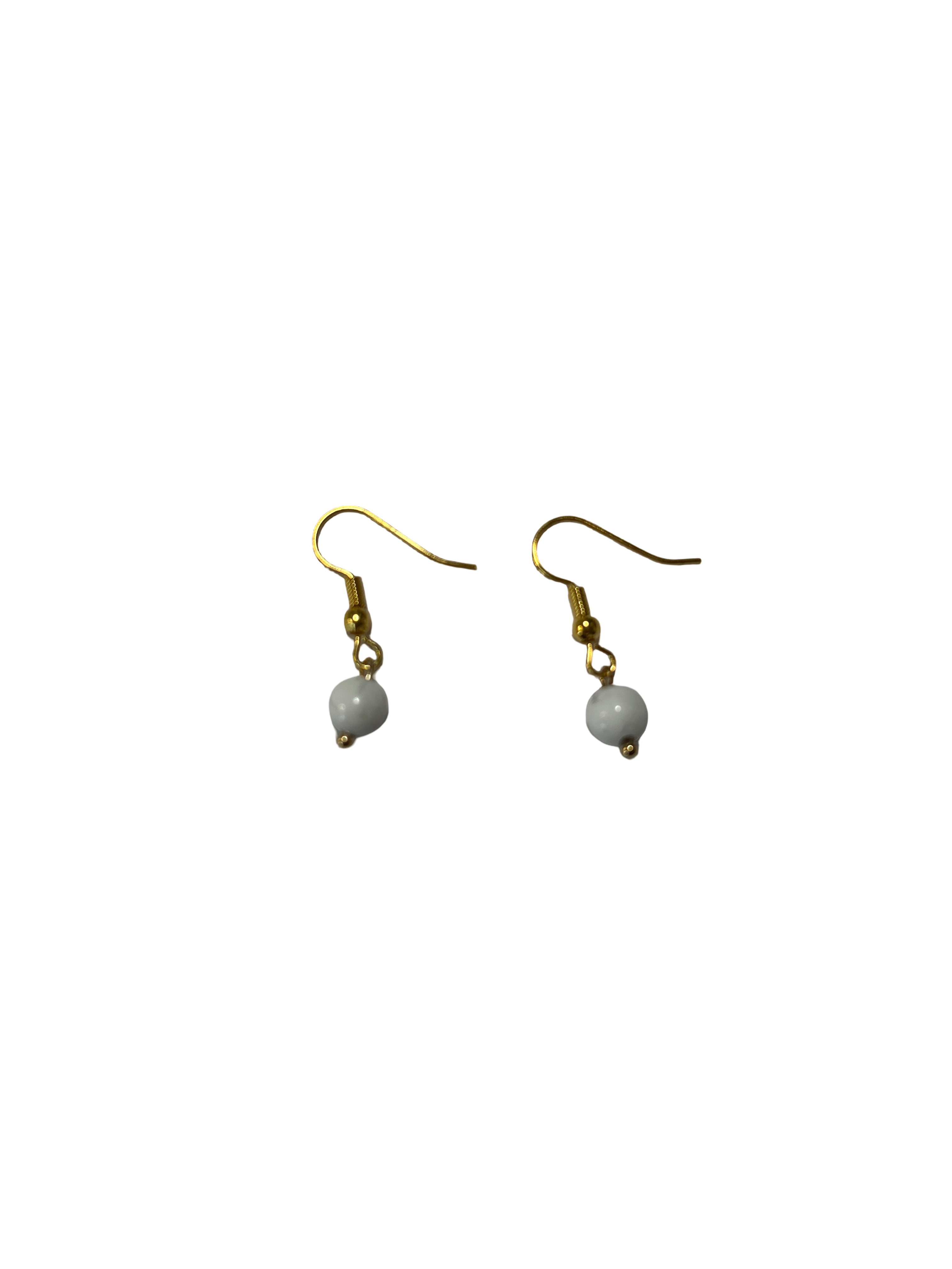 1 perle boucle d’oreille howlite