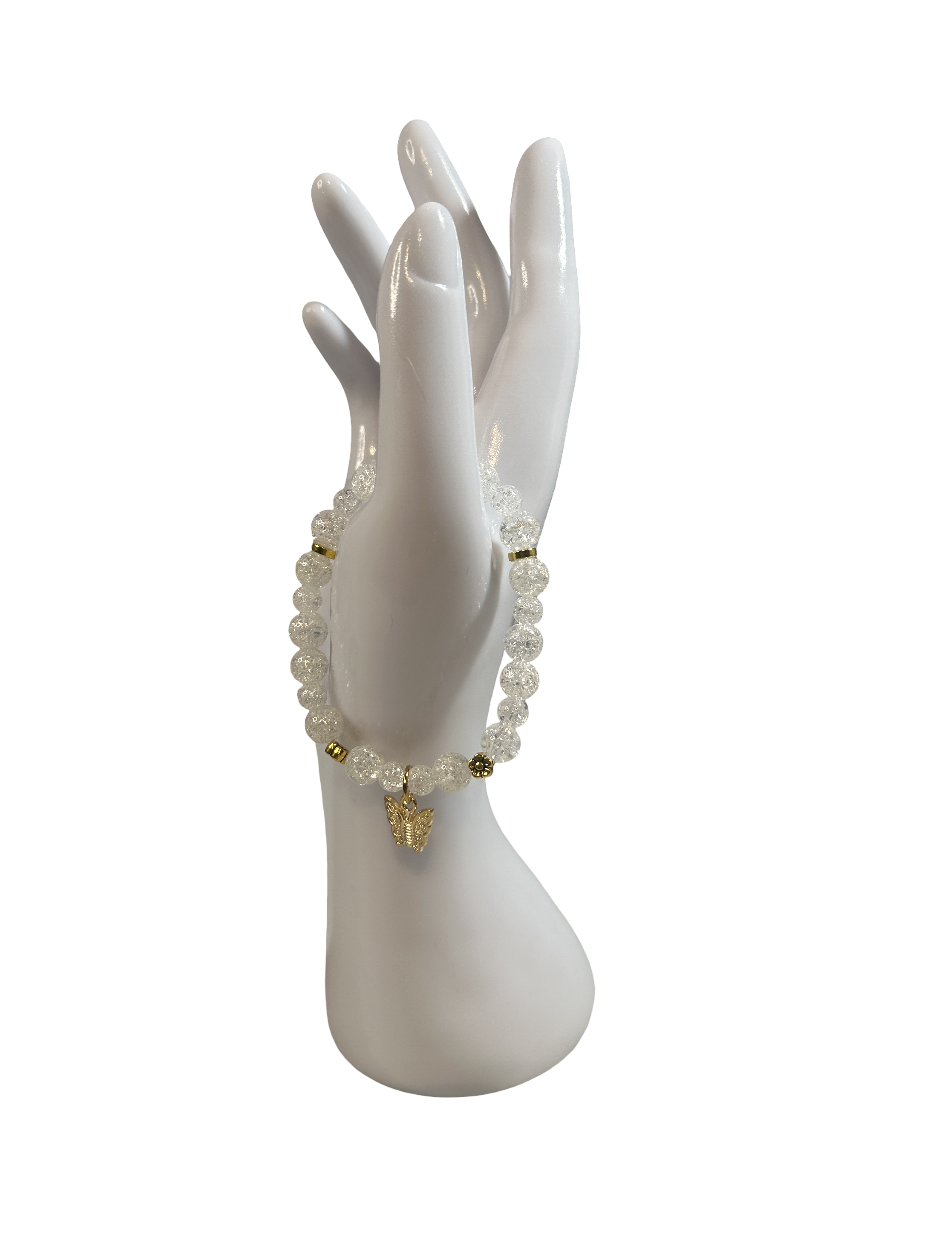 Bracelet Quartz naturel fissuré