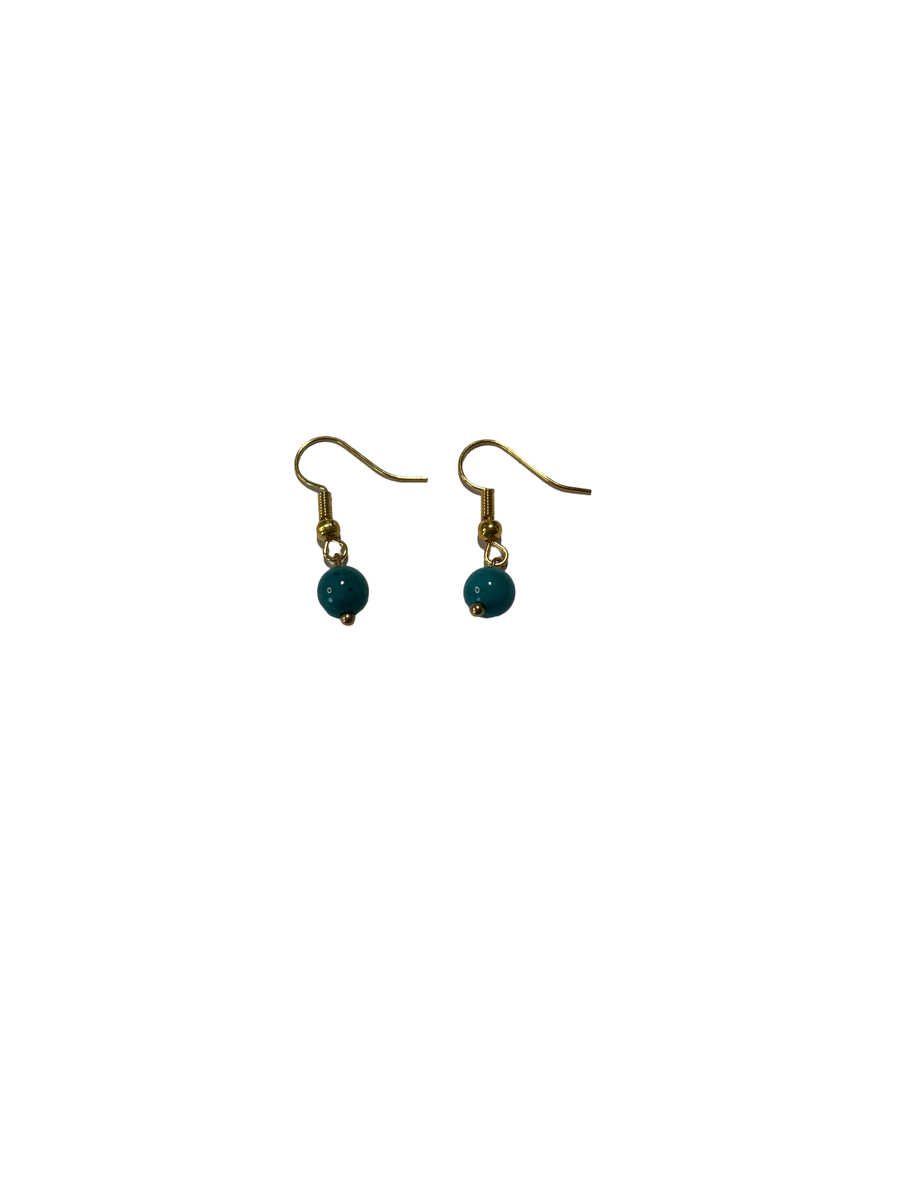 1 perle boucle d’oreille Chrysocolle