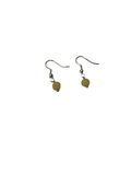 1 perle boucle d’oreille calcite jaune