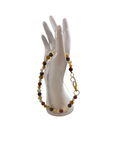 Attache cellulaire topaze et citrine