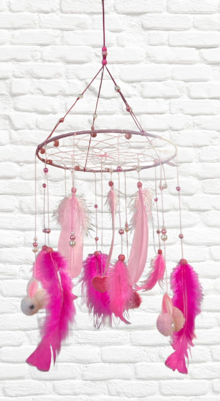 Mobile pour bébé lapins