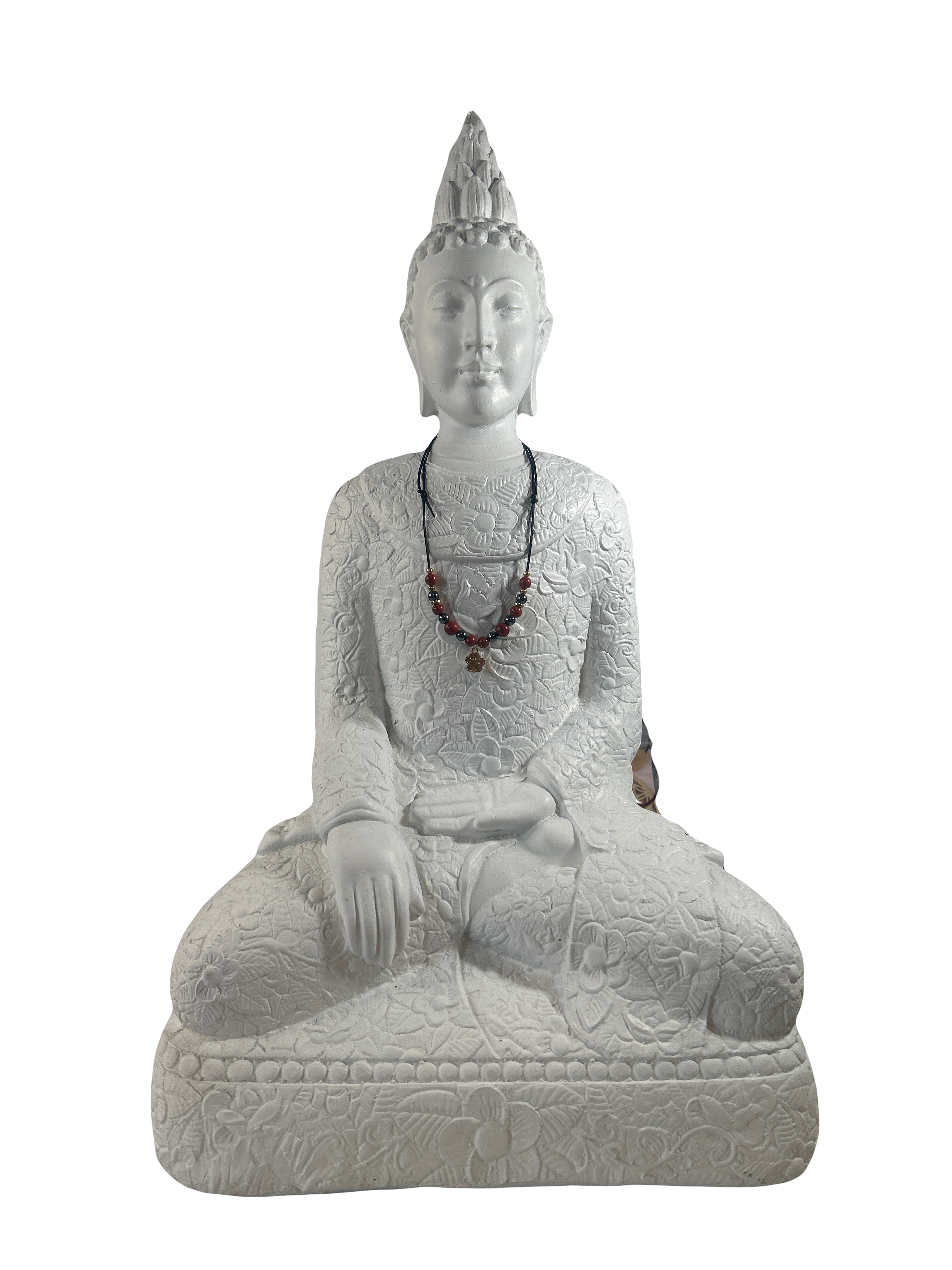 Collier enfants ajustable jaspe rouge et hématite