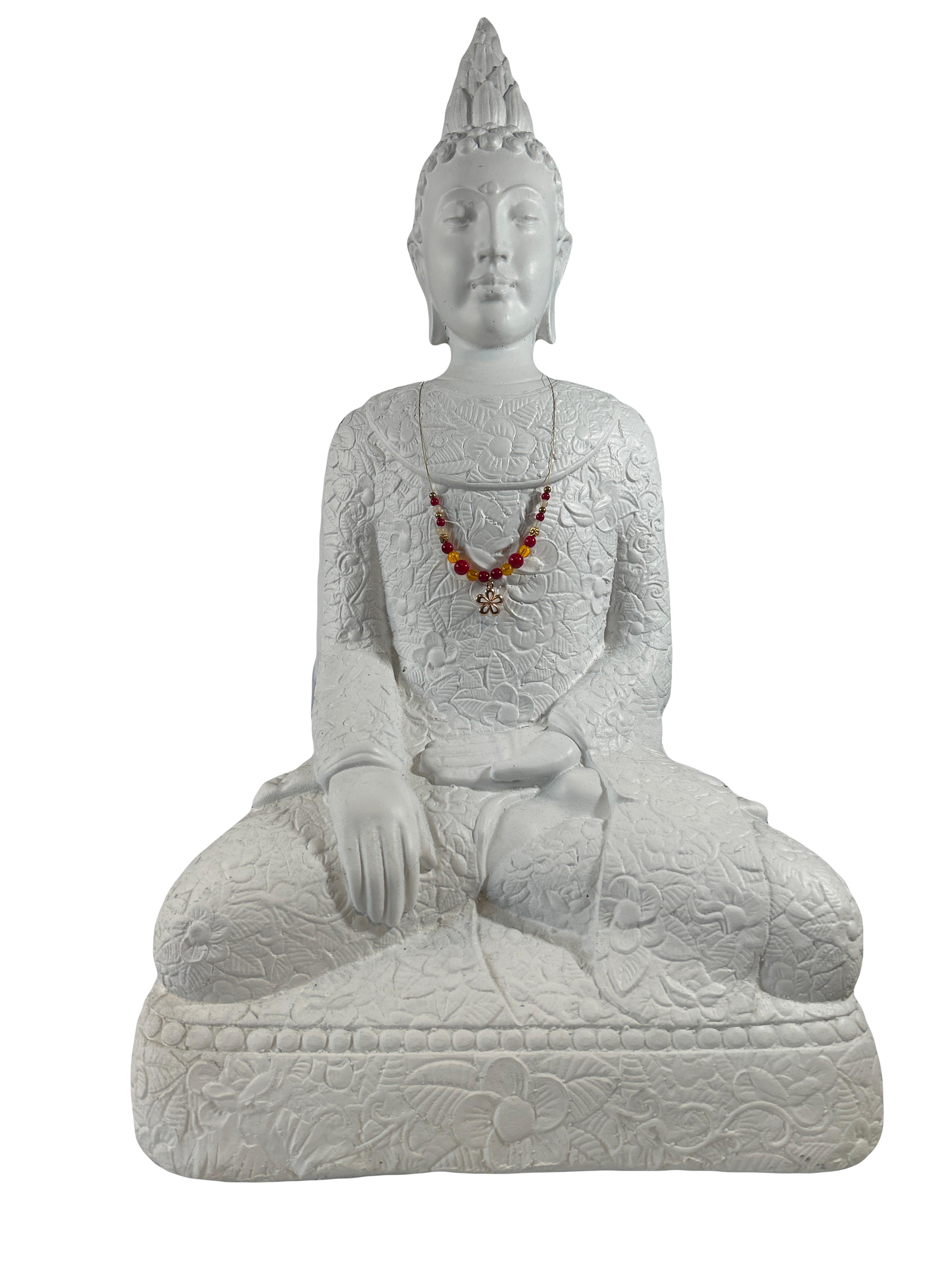 Collier enfants sur fil citrine et corail rouge