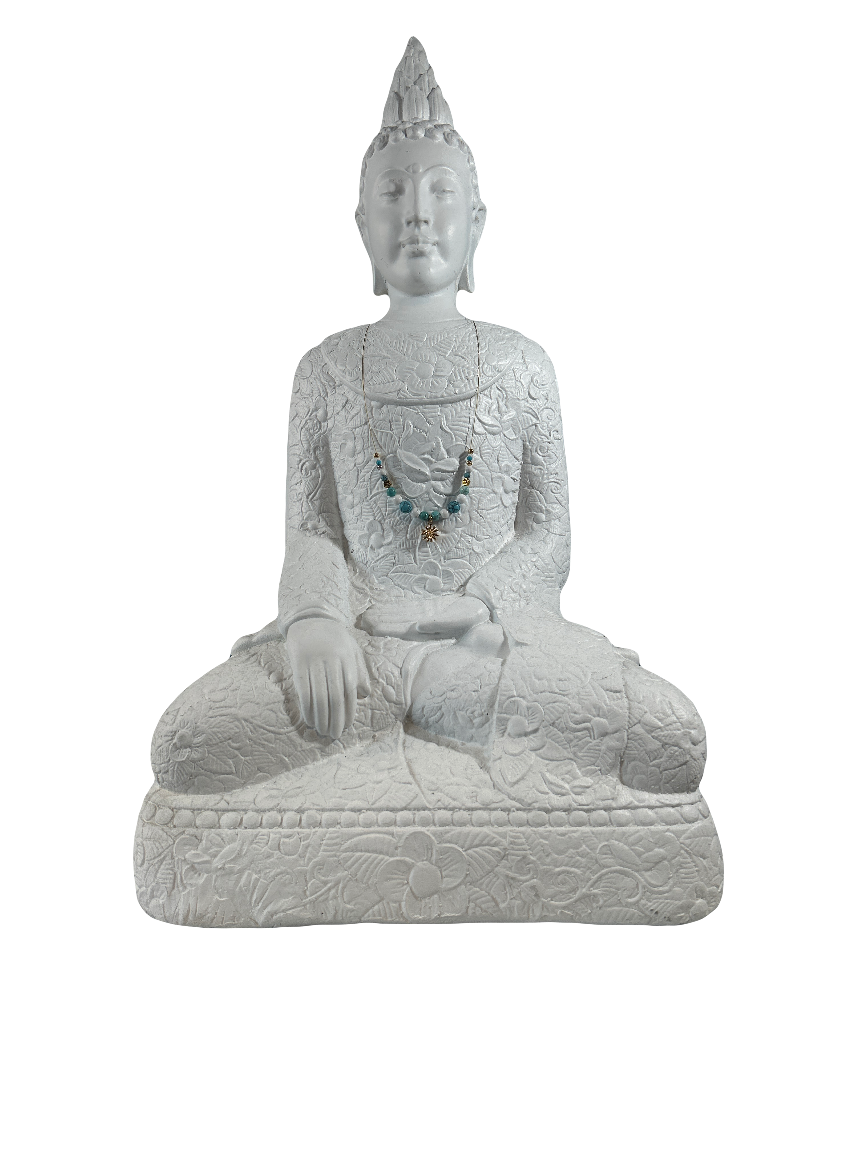 Collier enfants sur fil howlite et turquoise