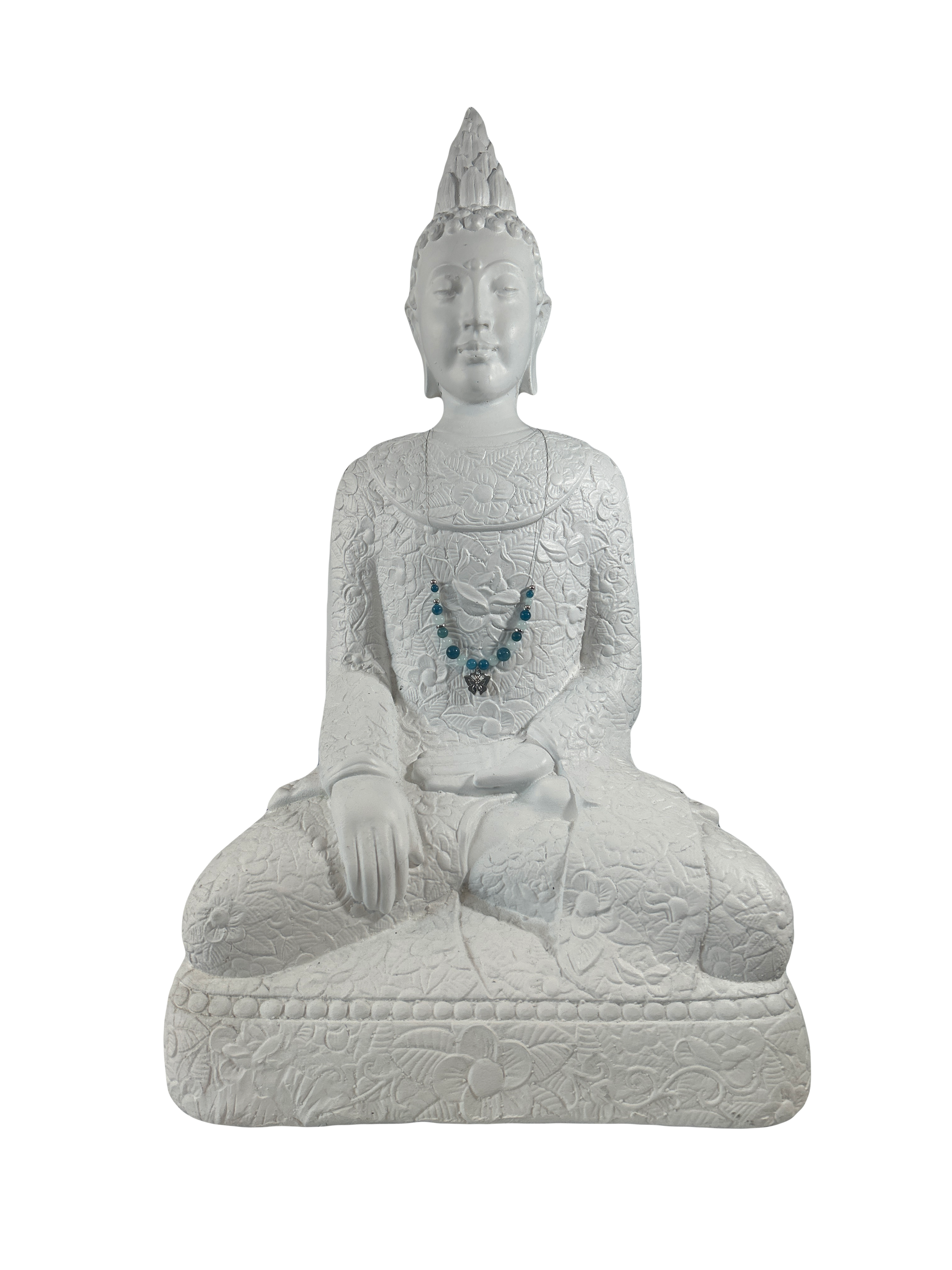 Collier enfants sur fil amazonite et apatite bleue