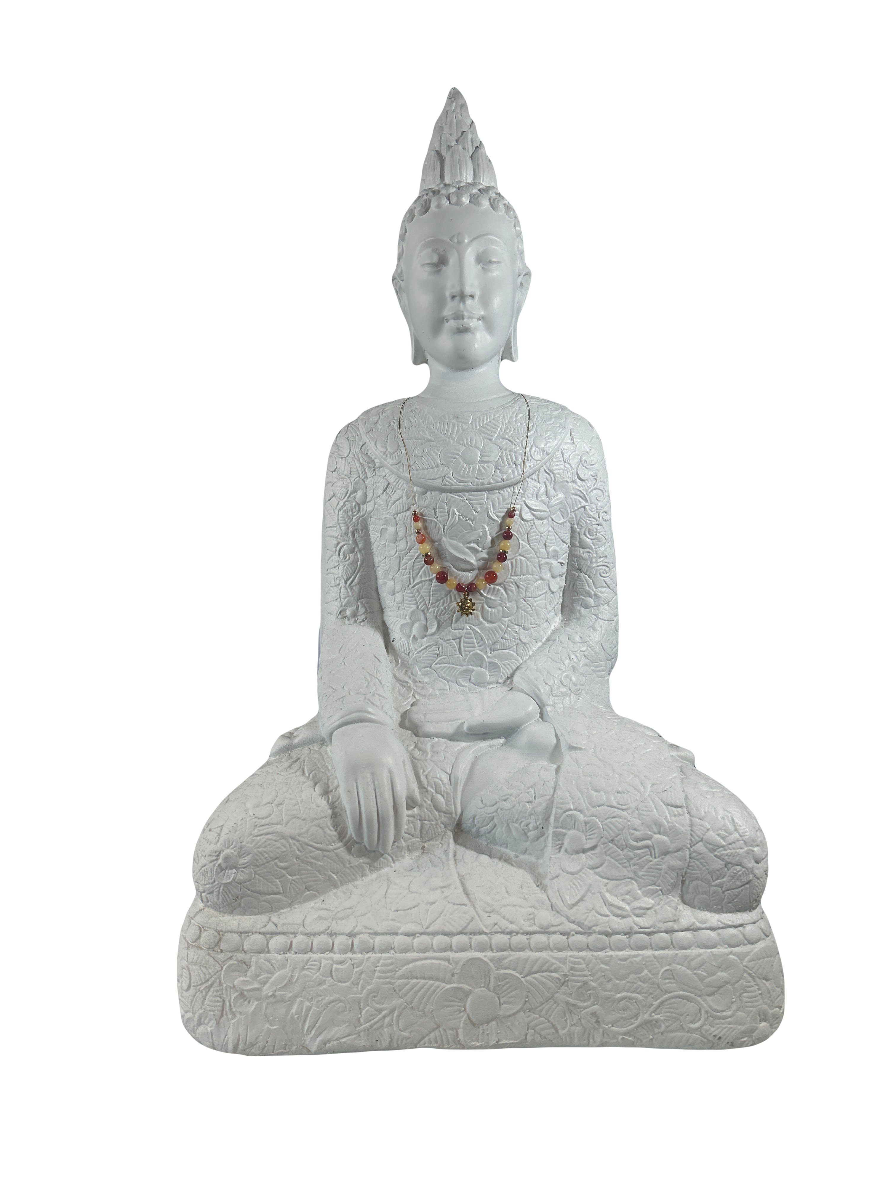 Collier enfants calcite jaune et cornaline