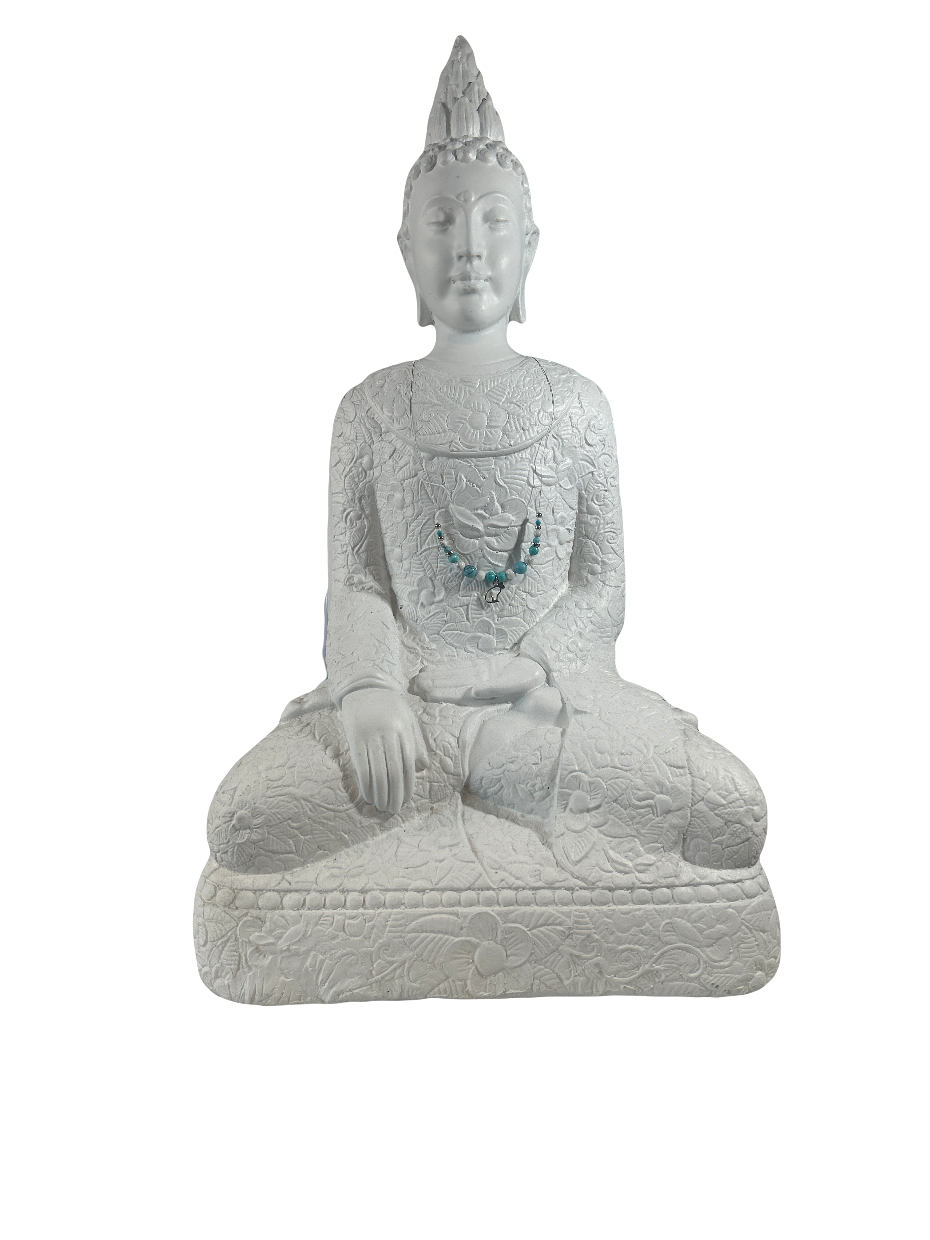 Collier enfants sur fil turquoise et howlite