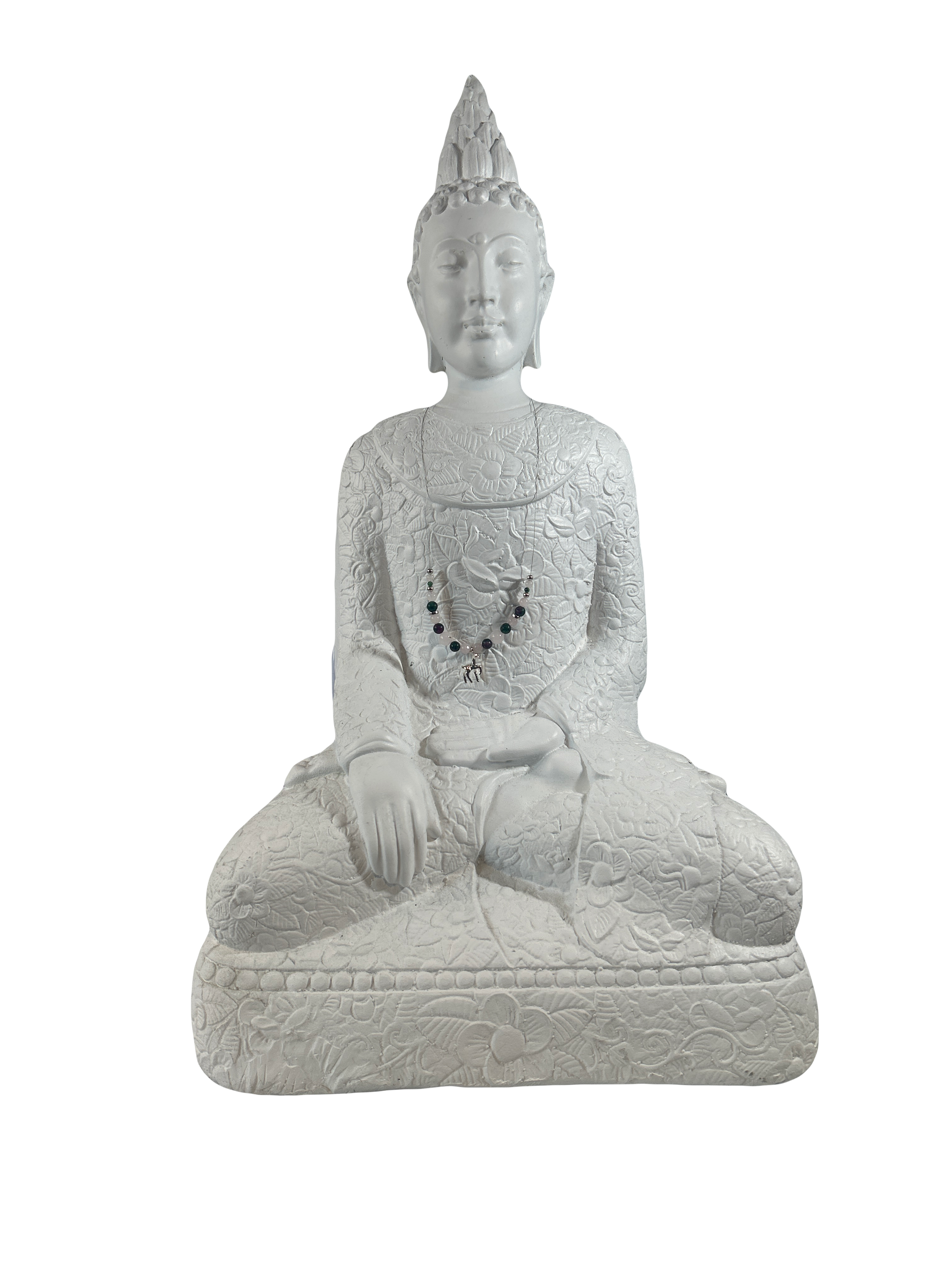 Collier enfants sur fil quartz rose et rubis zoïsite