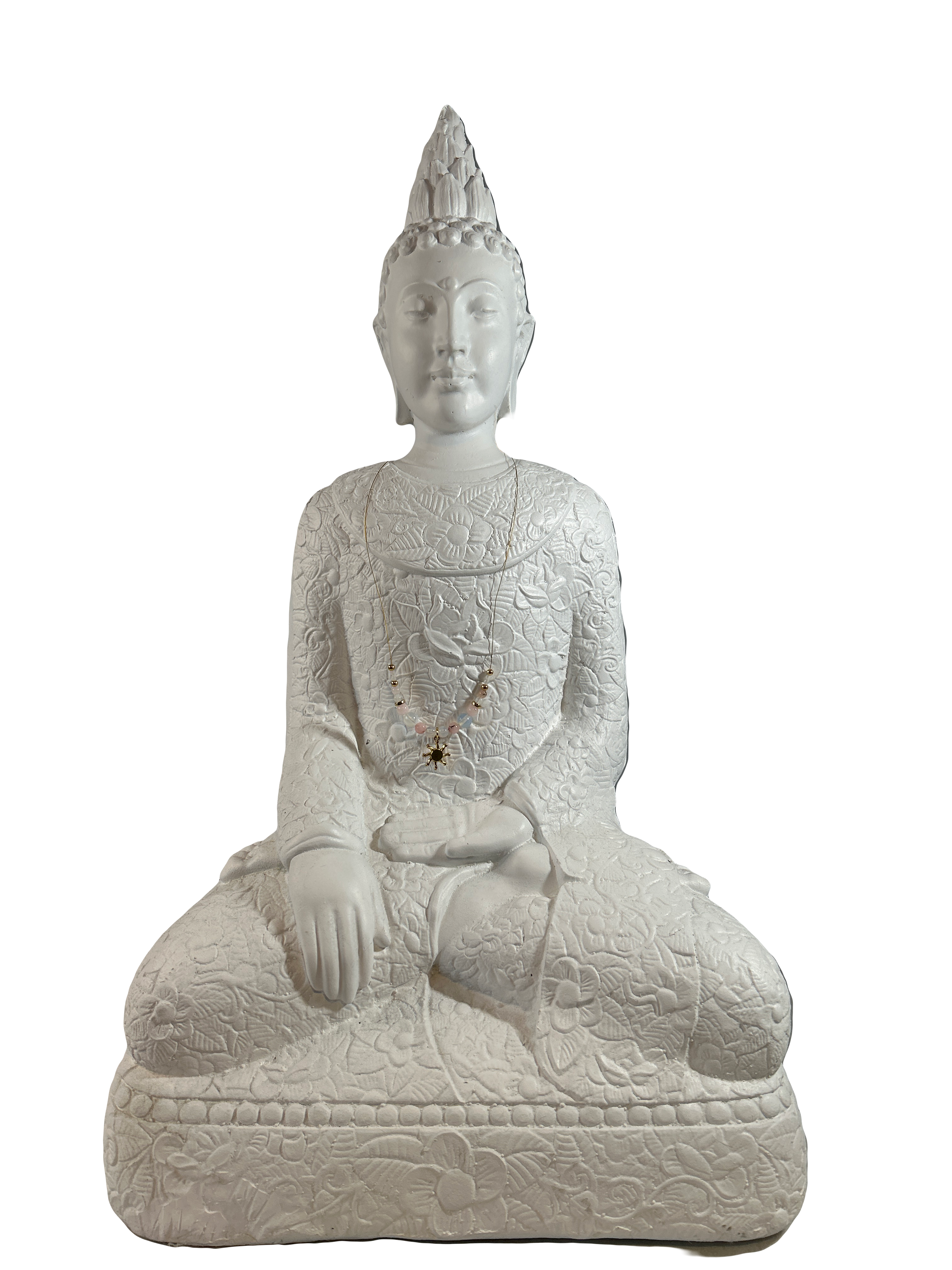 Collier pour enfants sur fil opale rose et opaline