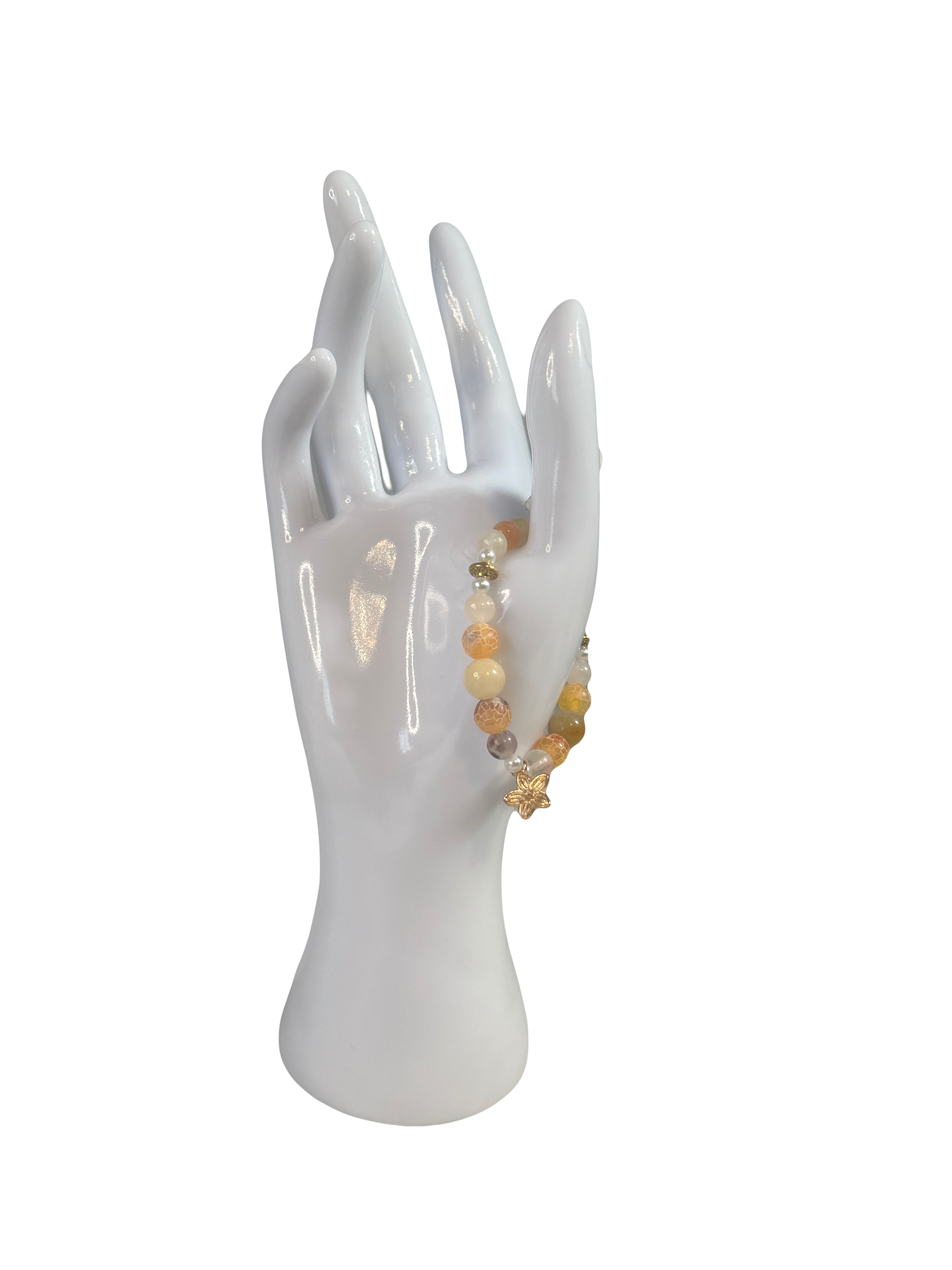 Bracelet enfants 2-5 ans aventurine rose