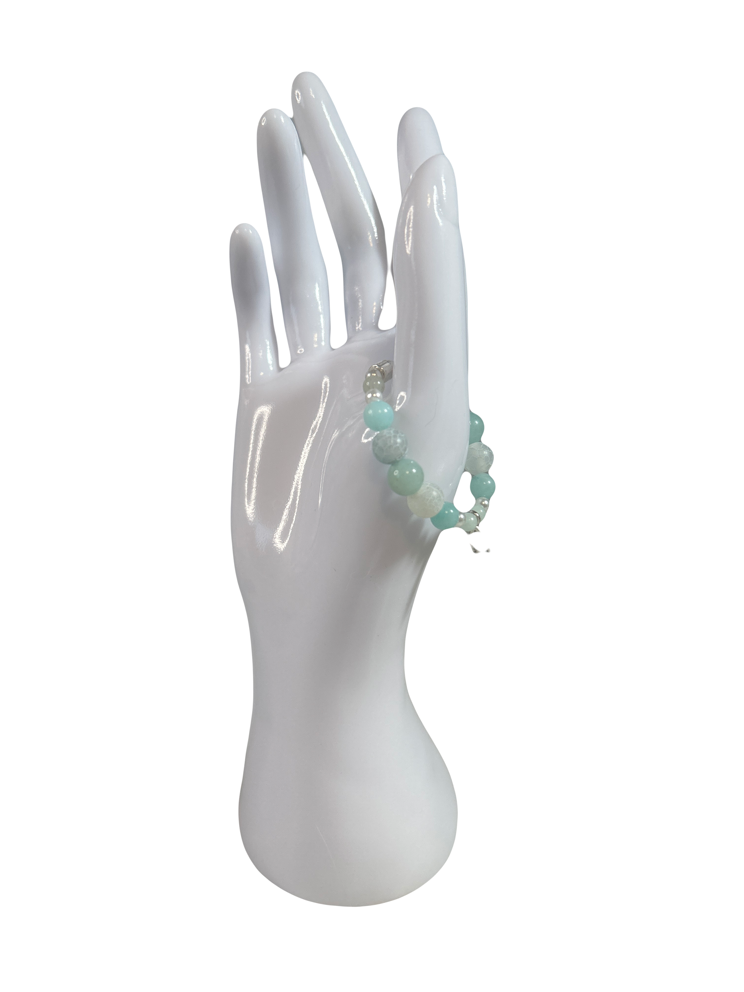 Bracelet enfants 2-5 ans angélite bleu