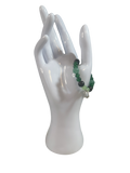Bracelet enfants 2-5 ans aventurine verte et agate verte