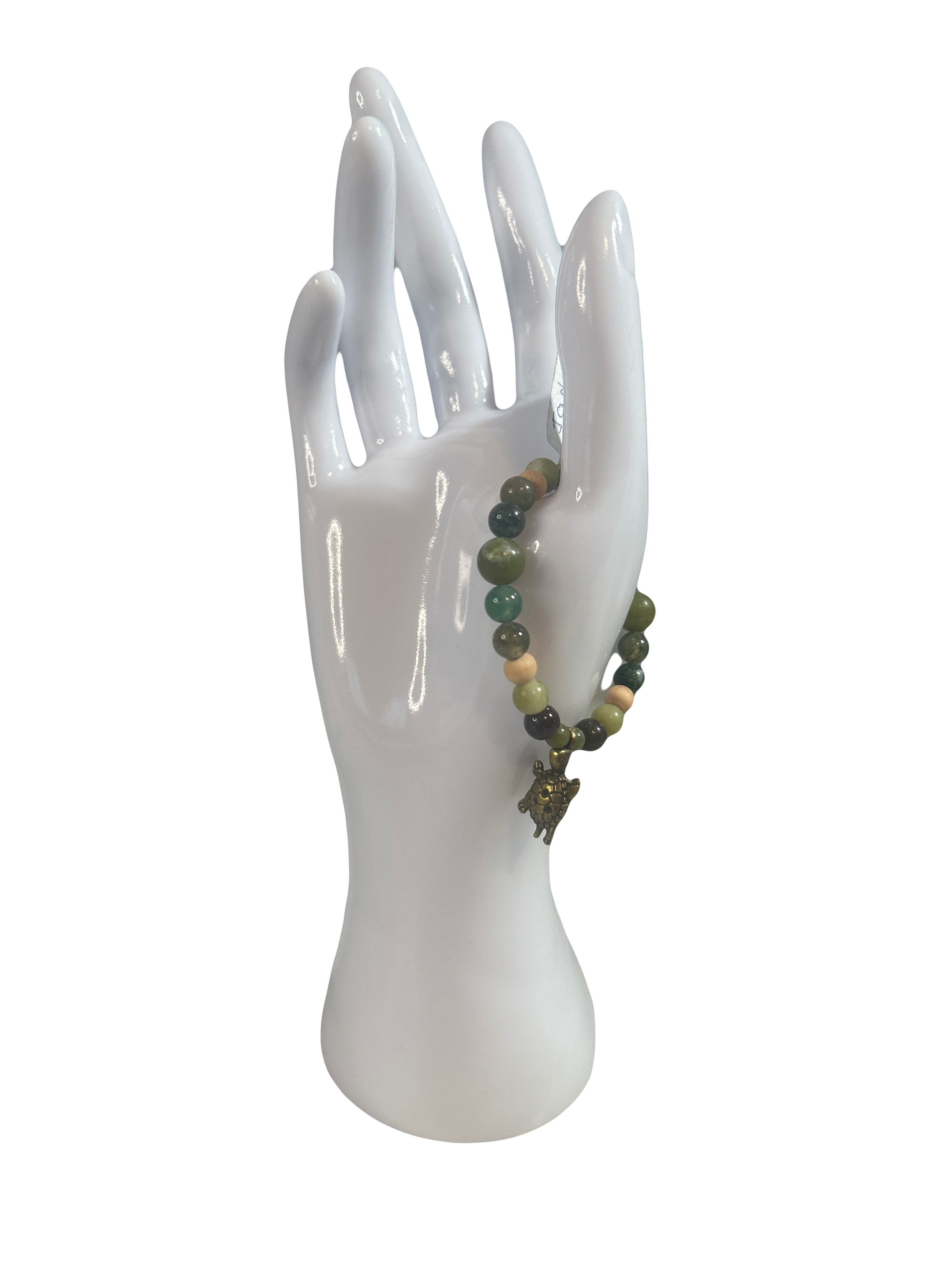 Bracelet enfants 2-5 ans jade de Chine et agate indienne