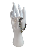 Bracelet enfants 2-5 ans agate indienne et jaspe dalmatien