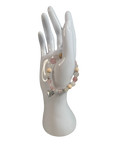 Bracelet enfants 6-12 ans quartz cerise et quartz blanc