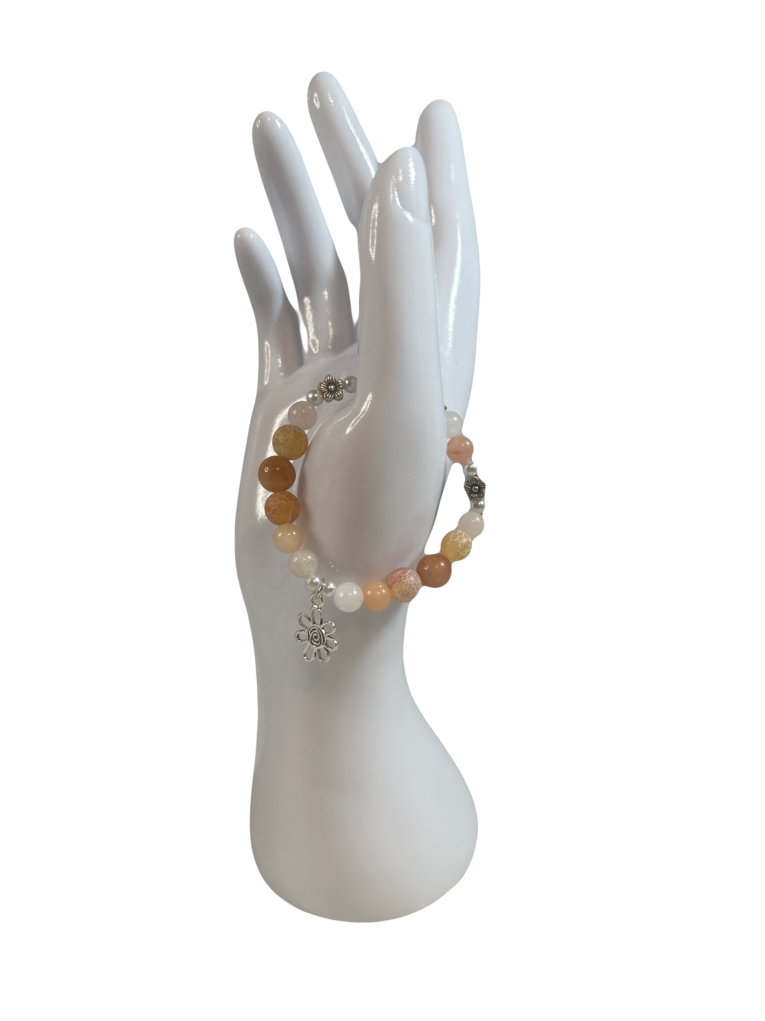 Bracelet enfants 6-12 ans aventurine rose