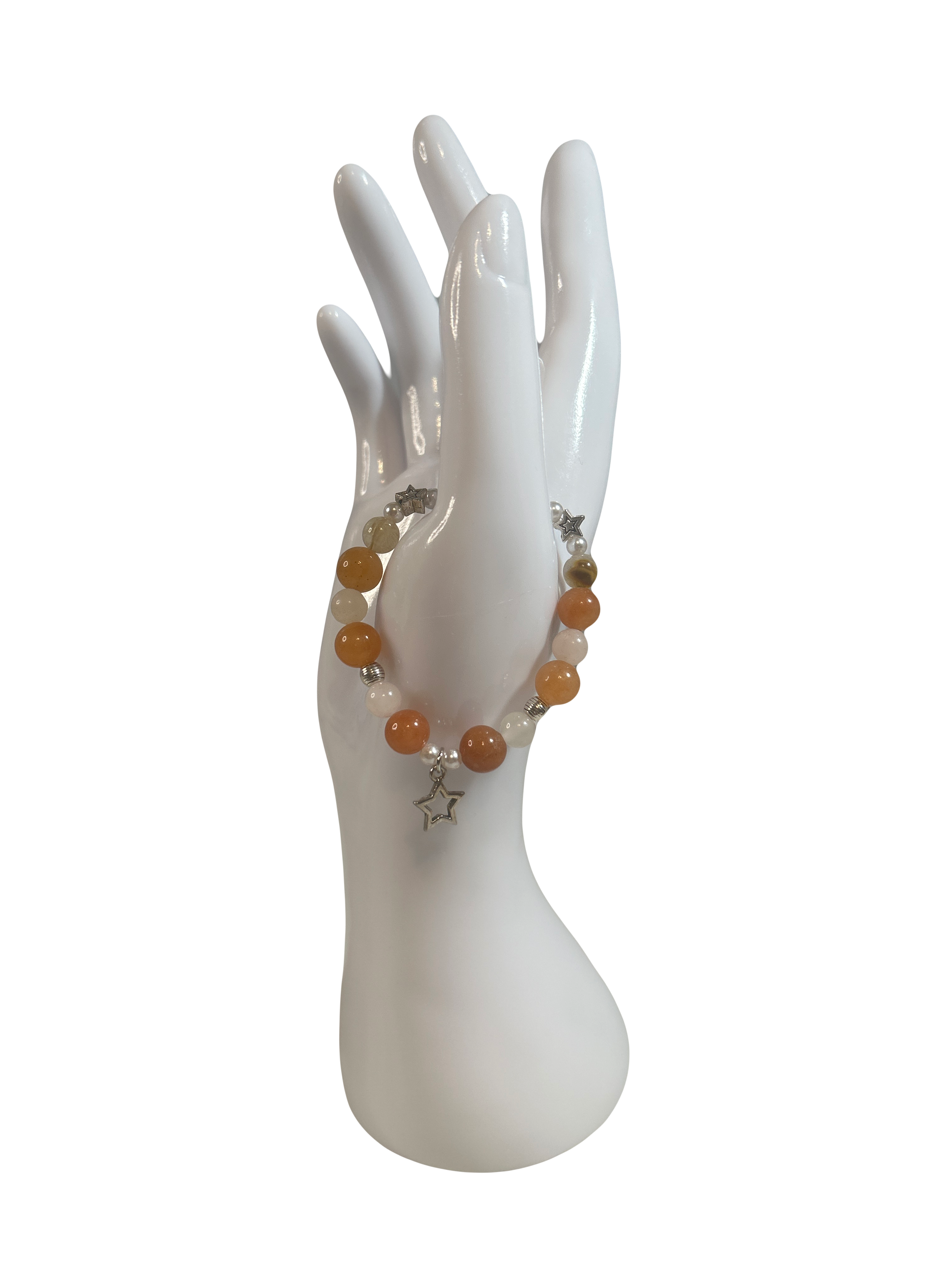 Bracelet enfants 6-12 ans aventurine rose