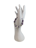 Bracelet enfants 6-12 ans howlite et améthyste