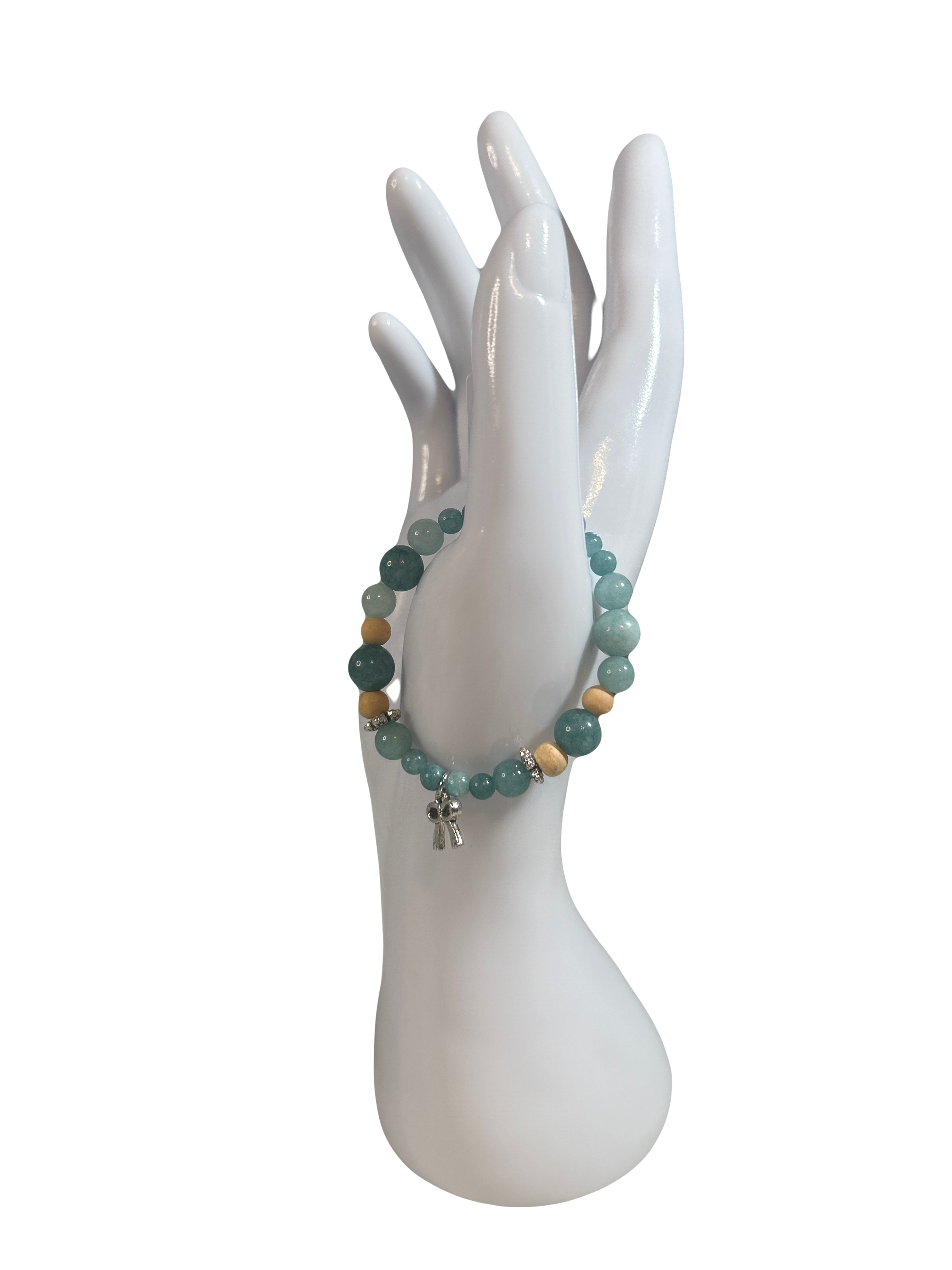 Bracelet enfants 6-12 ans aigue marine