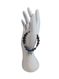 Bracelet enfants 6-12 ans jaspe bleu