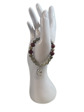 Bracelet enfants 6-12 ans jaspe sésame et jaspe dalmatien