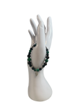 Bracelet enfants 6-12 ans obsidienne et malachite
