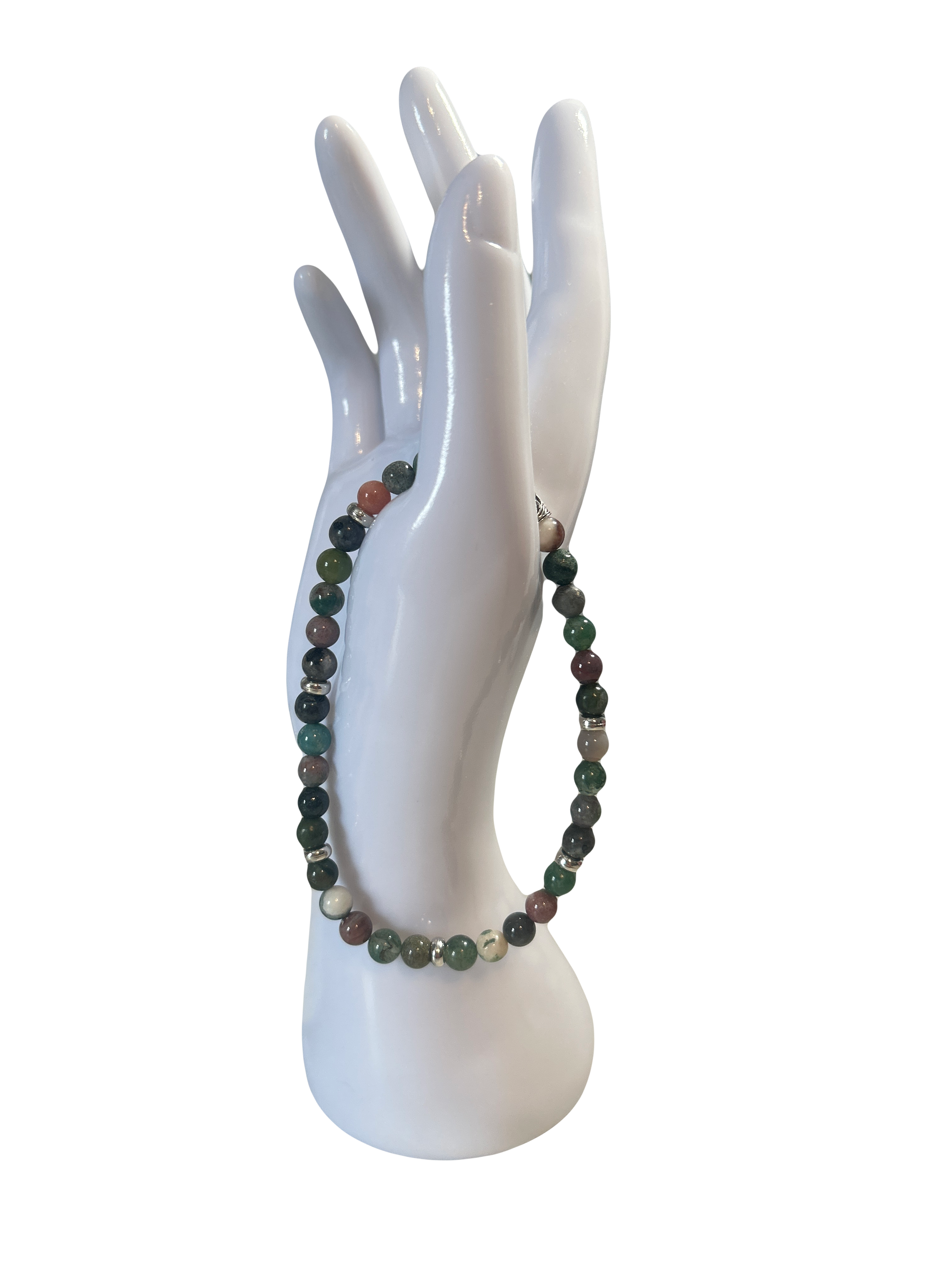 Bracelet pour cheville agate indienne