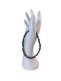 Bracelet cheville larvikite