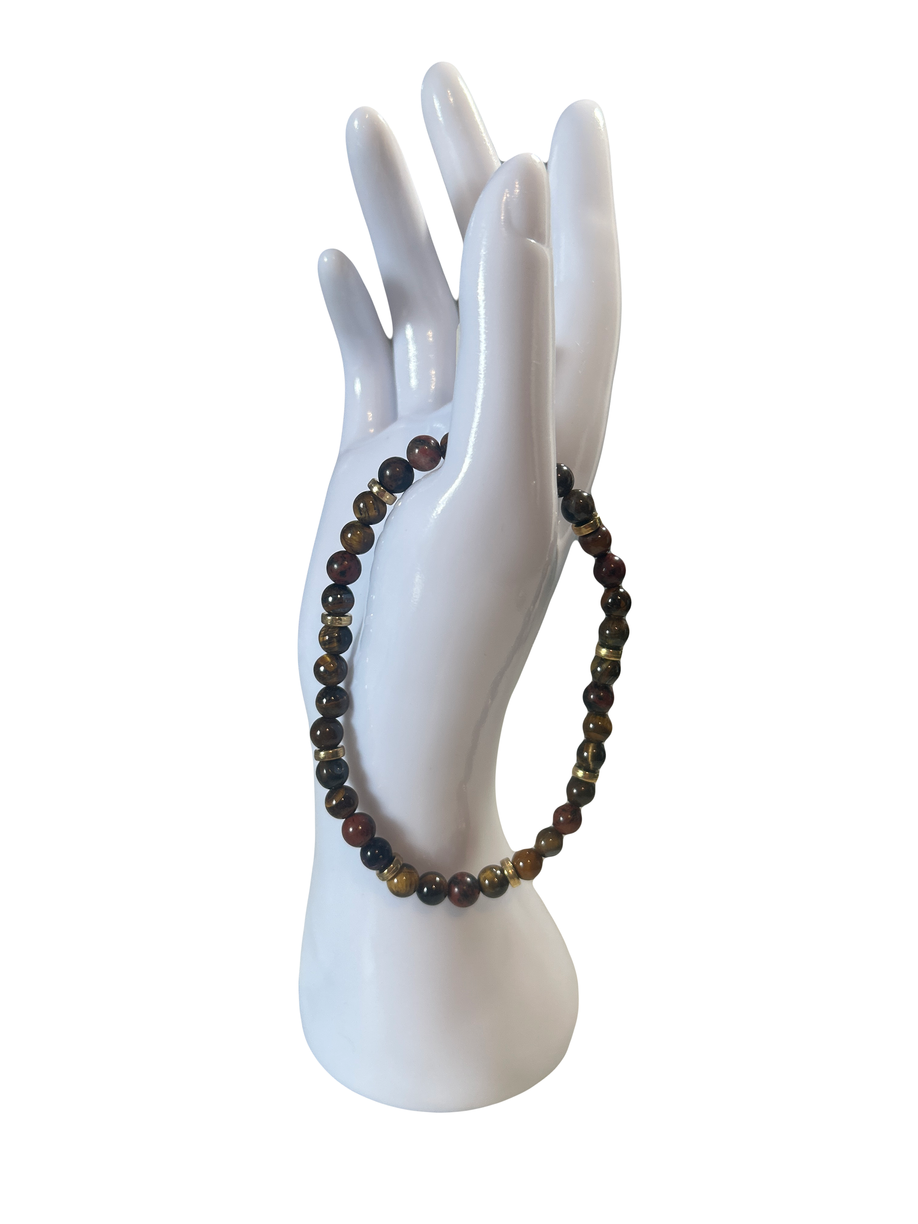 Bracelet pour cheville œil de tigre